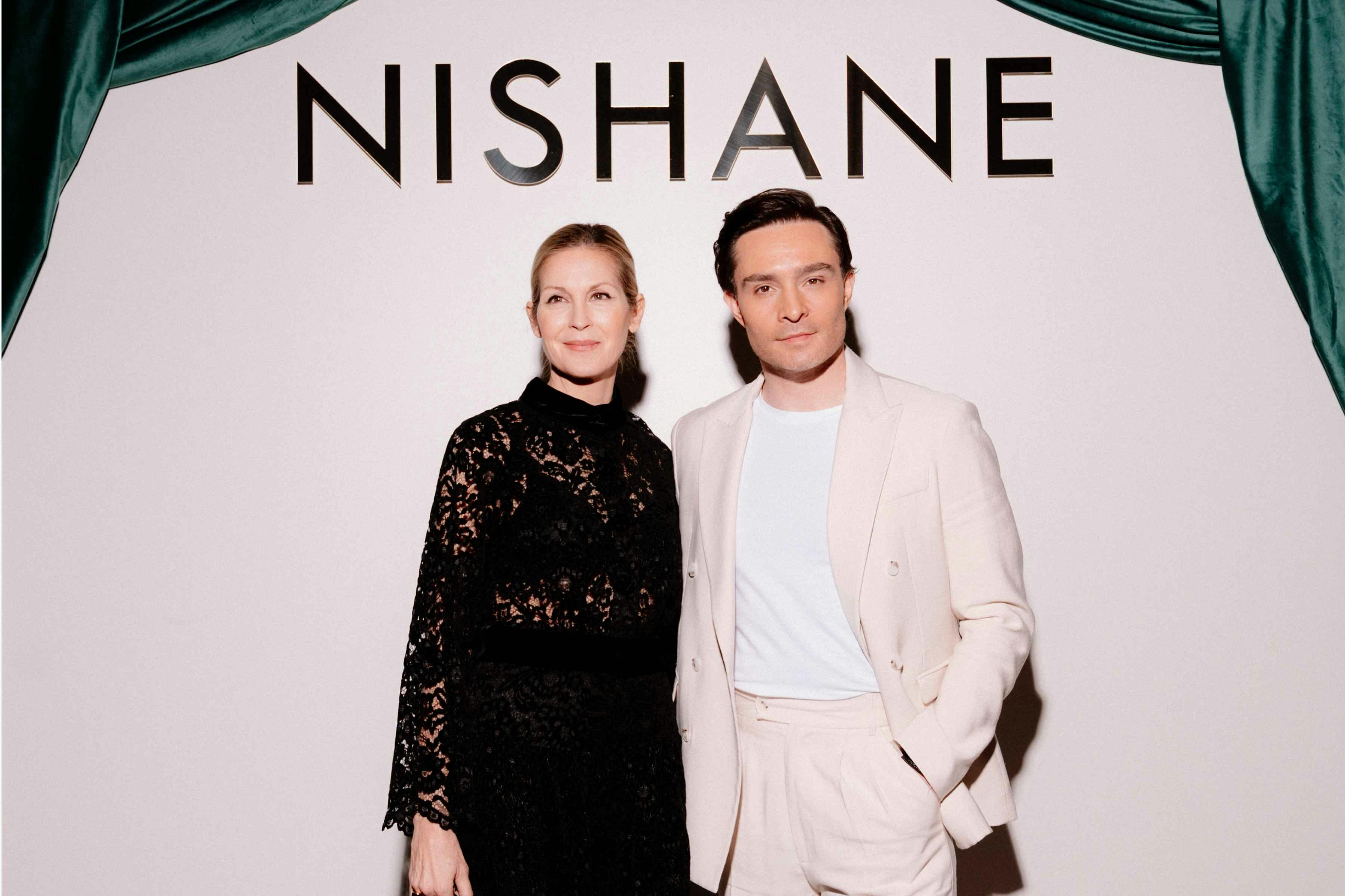 Nishane event, Ed Westwick, Kelly Rutherford