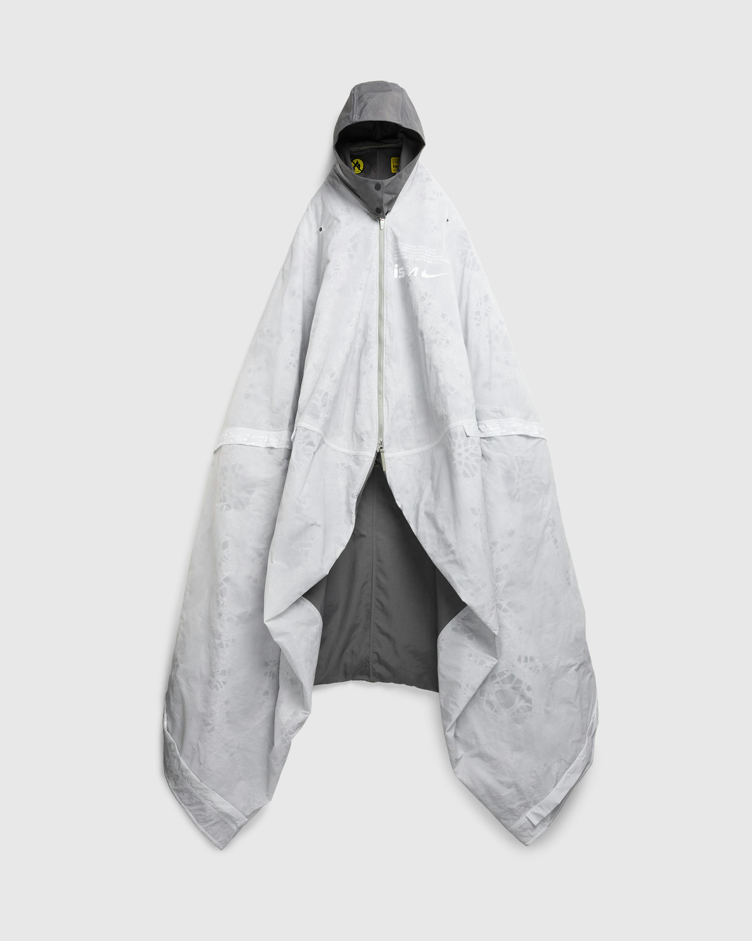 Nike – U NRG ISPA Metamorph Poncho - Jackets - Grey - Image 1