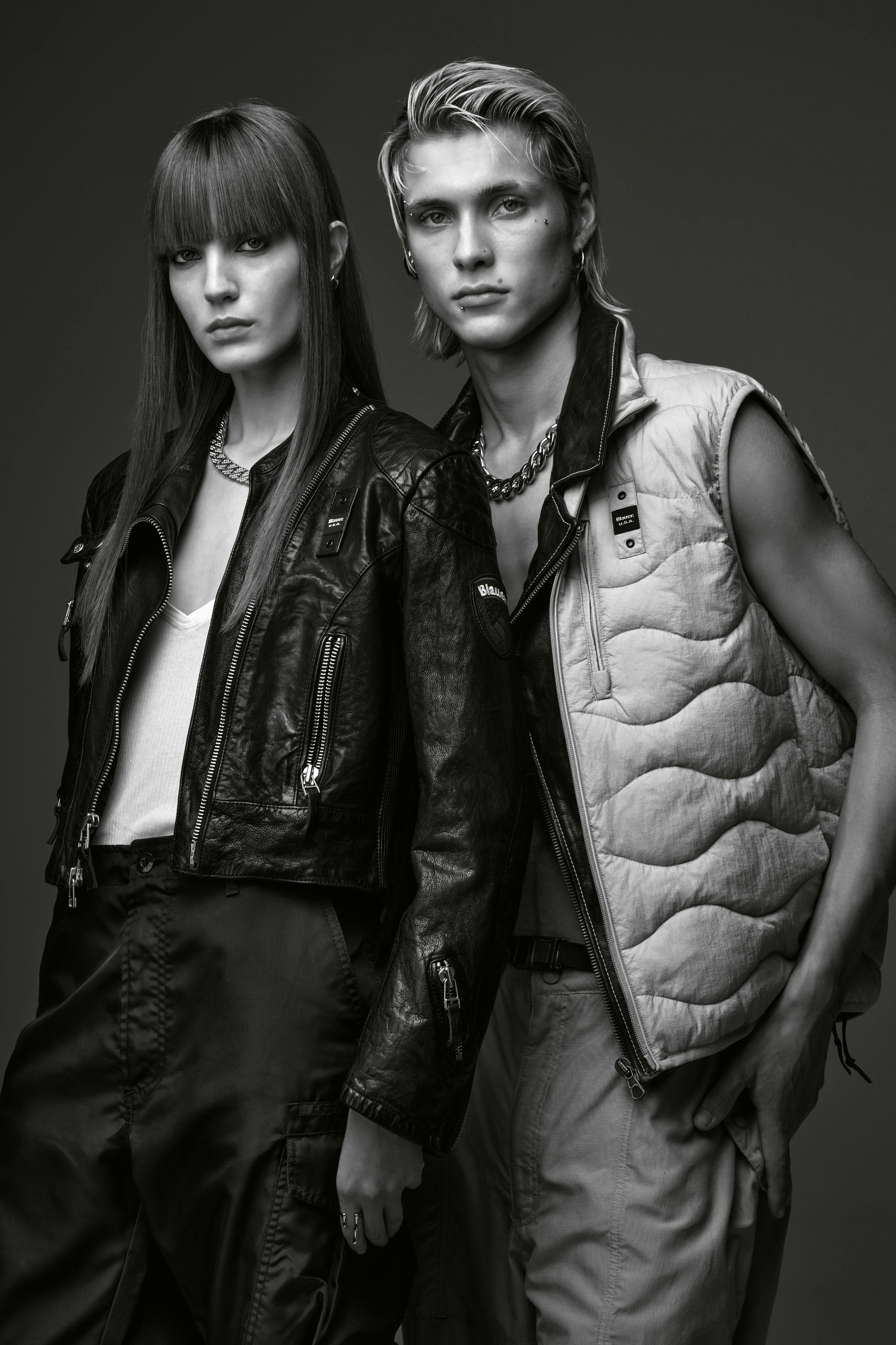 models wearing Blauer