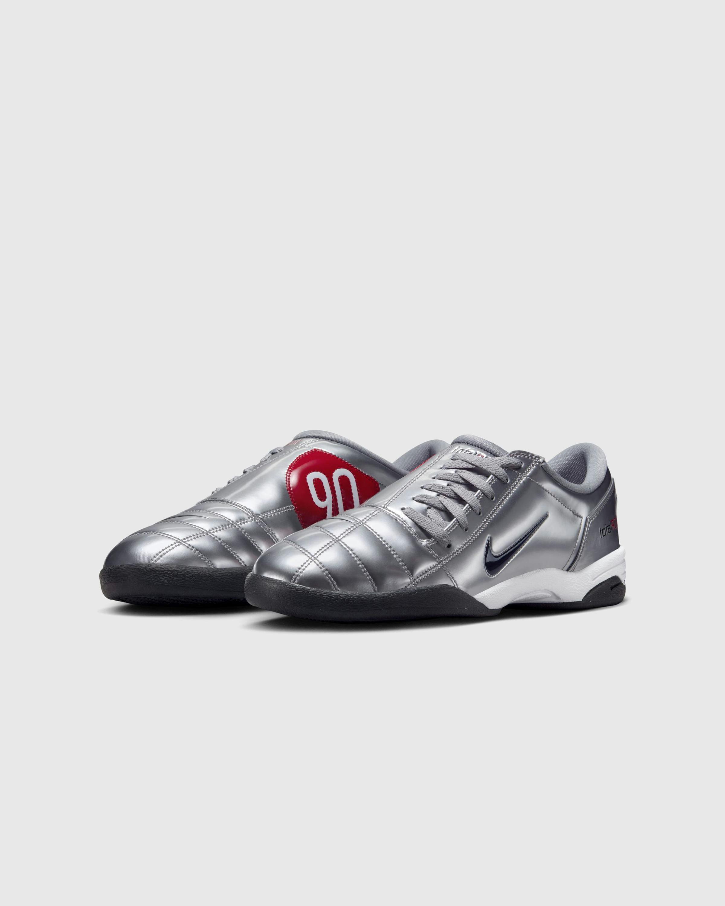 Nike – T90 SP - Low Top Sneakers - Silver - Image 3