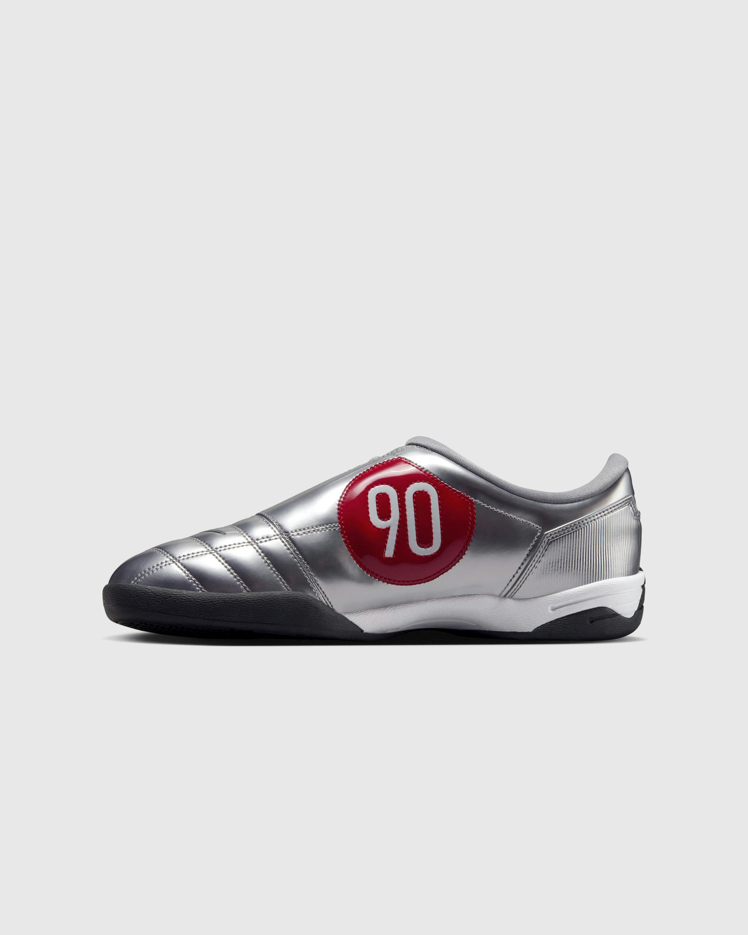 Nike – T90 SP - Low Top Sneakers - Silver - Image 2