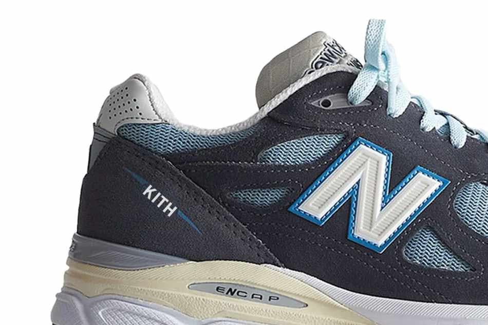 new balance kith steel blue