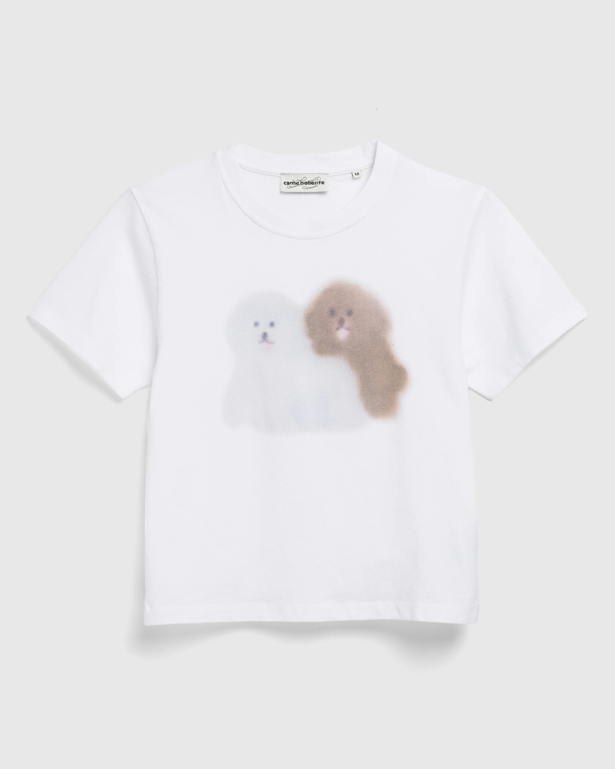 Carne Bollente – Doggy Puppy Style T-Shirt - Tees - White - Image 1