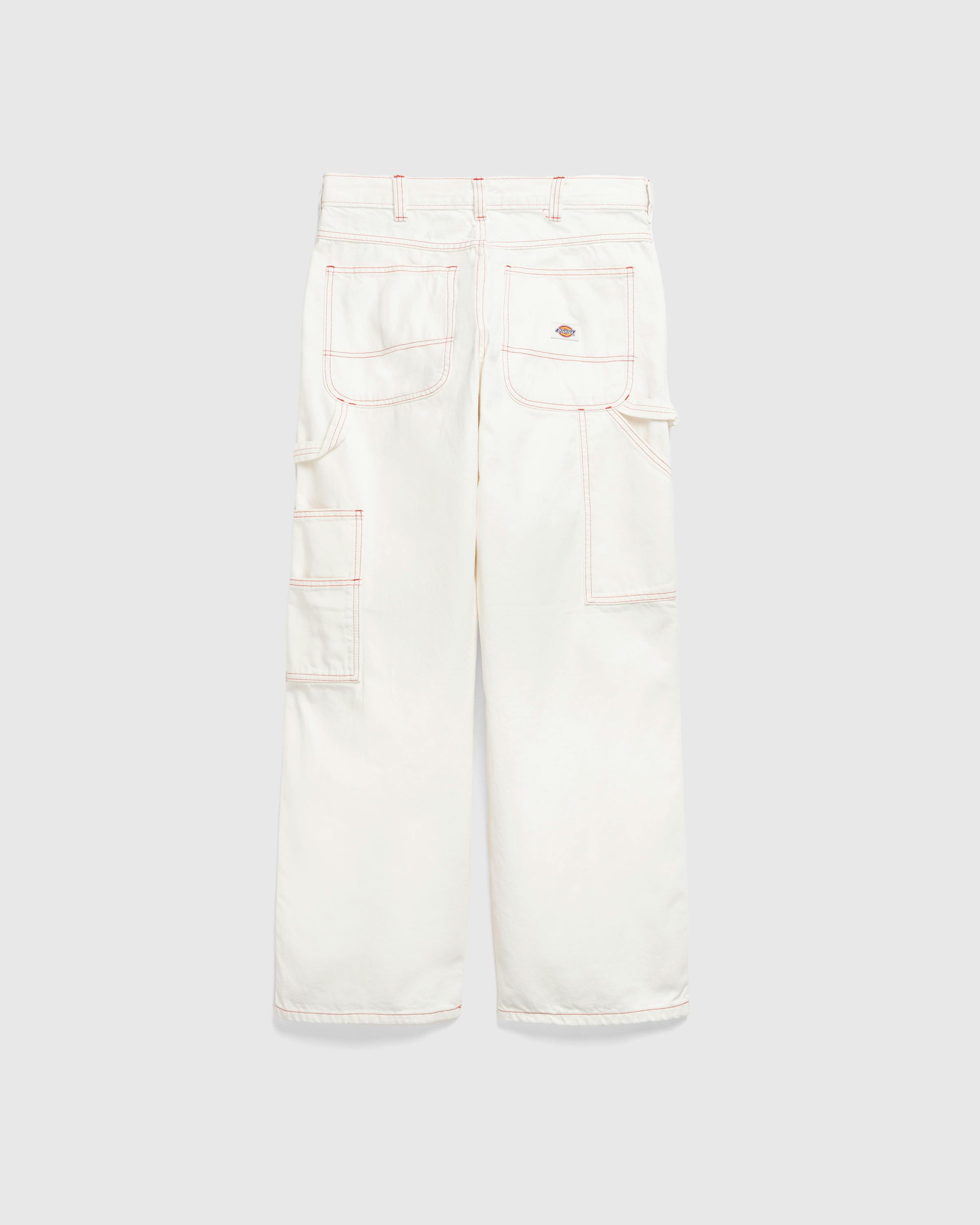 Dickies – Loose Denim Painter - Trousers - White - Image 2