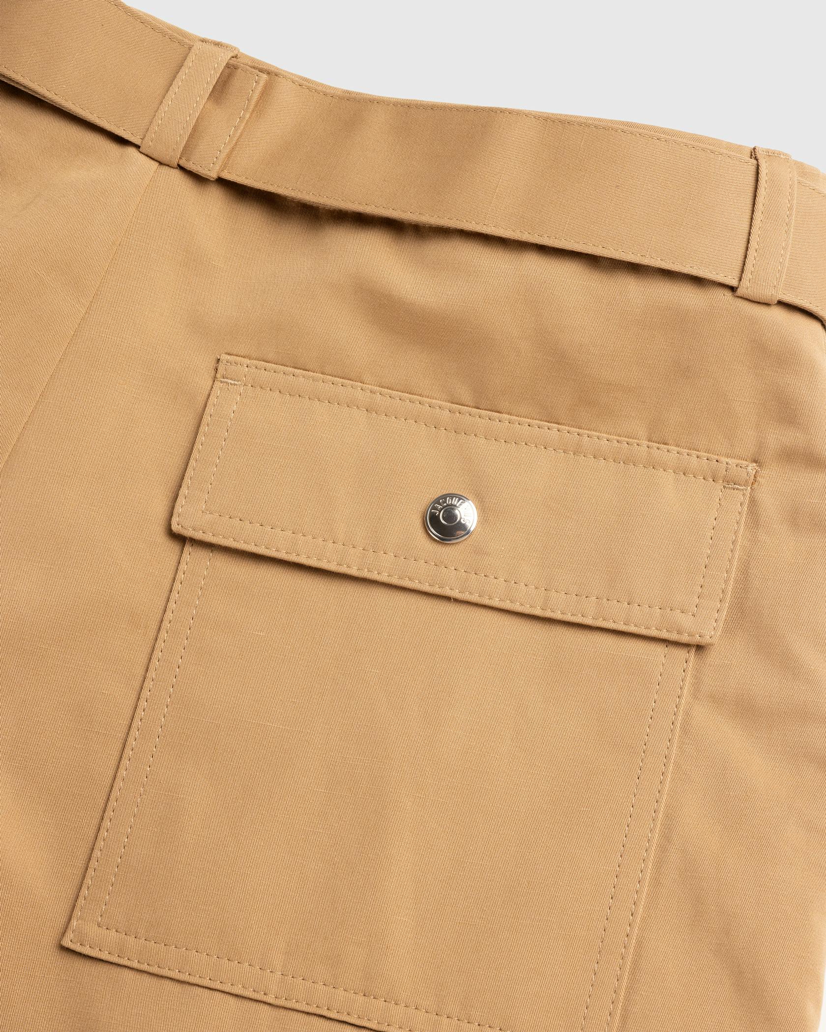 JACQUEMUS – Le Cargo Bermuda - Cargo Pants - Beige - Image 3