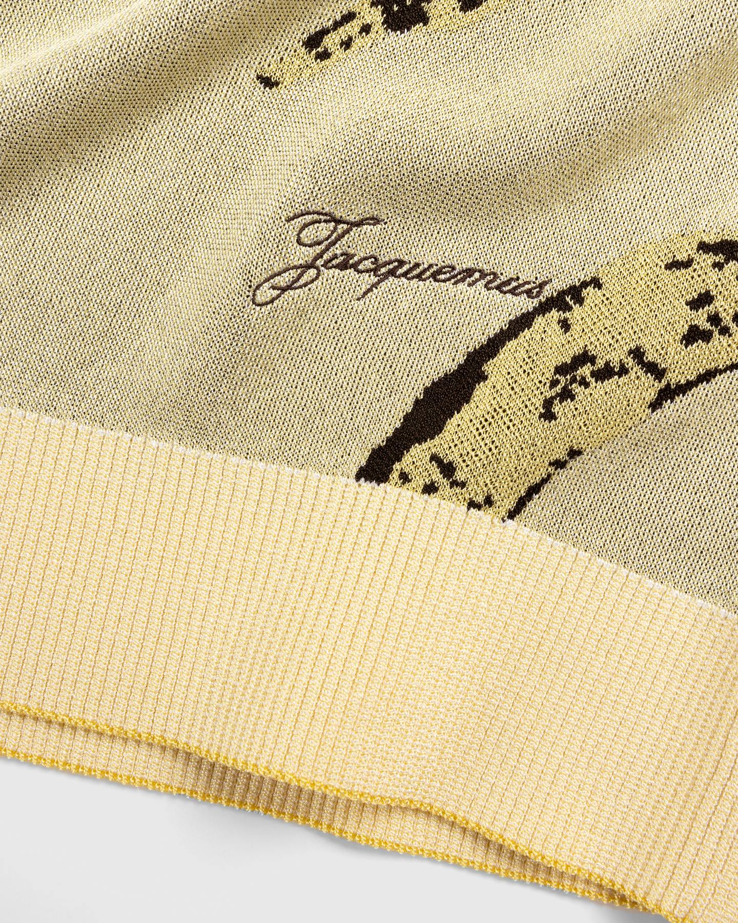 JACQUEMUS – Le Polo Marino - Crewnecks - Yellow - Image 4