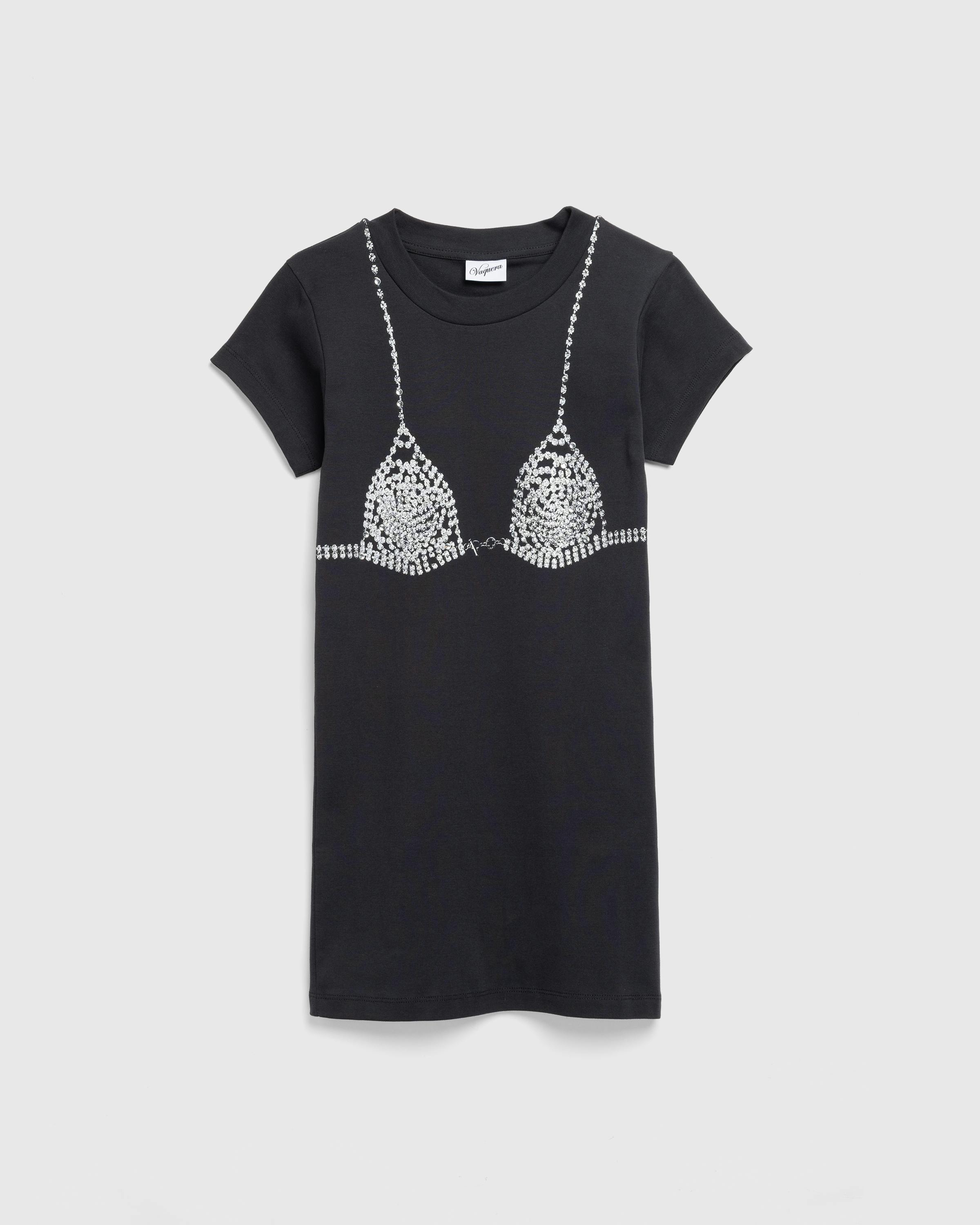 Vaquera – Women Diamante Bra T-Shirt - Tees - Image 1