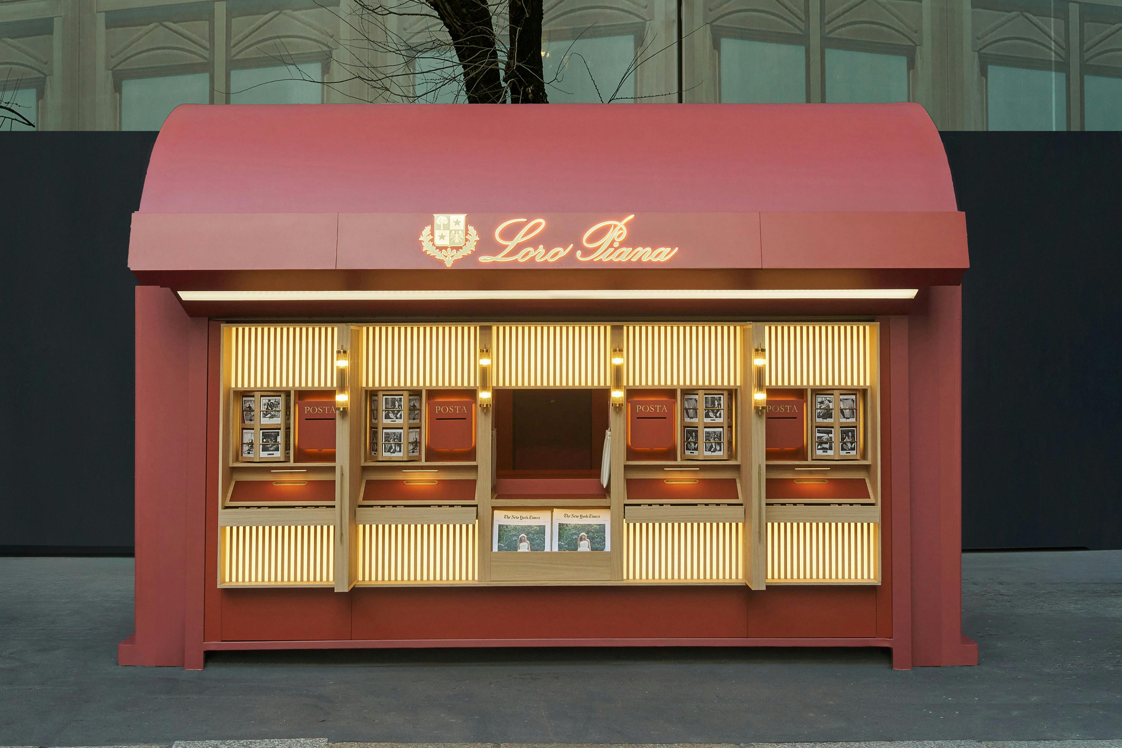 Loro Piana Kiosk