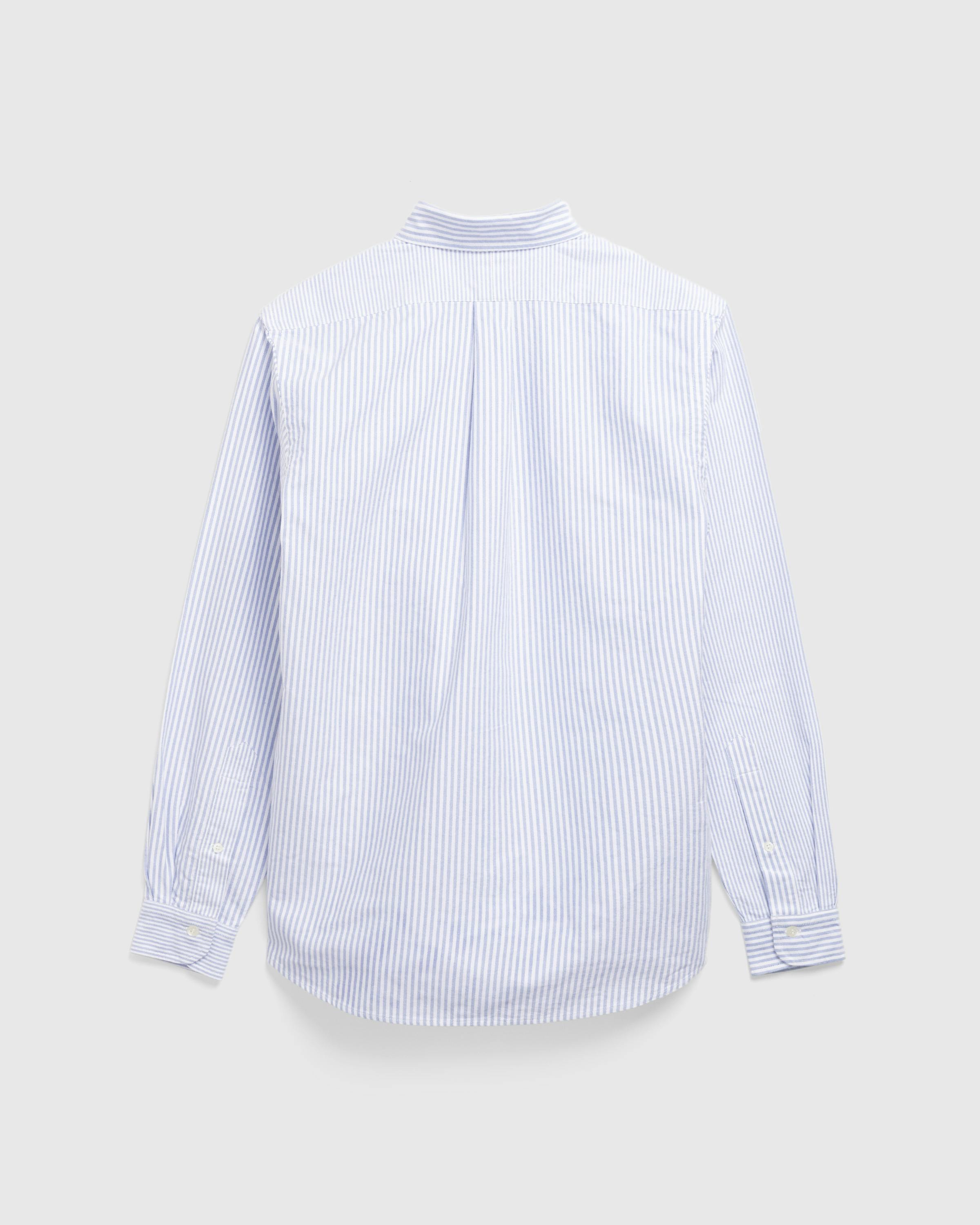 Human Made – Stripe Oxford BD Shirt - Longsleeve Shirts - Blue - Image 4