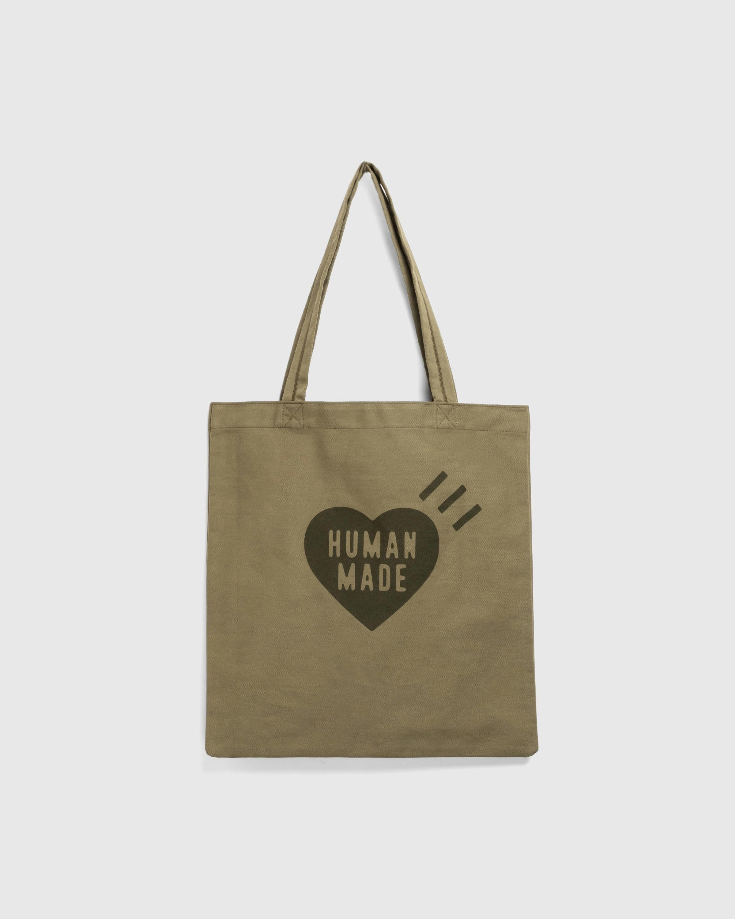 Human Made – Book Tote - Bags - Green - Image 1