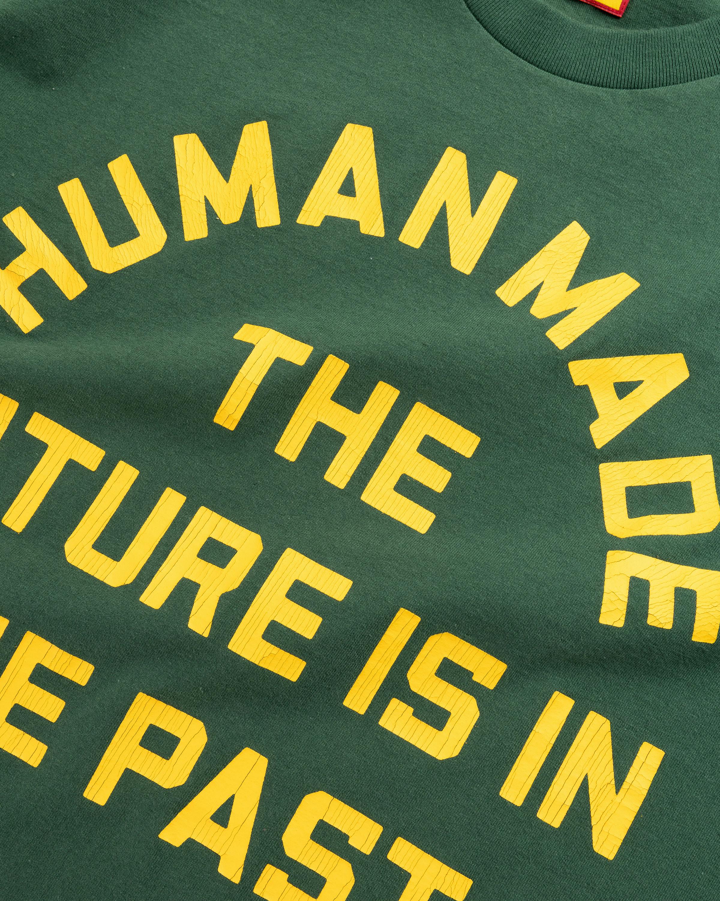 Human Made – Graphic L/S T-Shirt - Tees - Green - Image 3