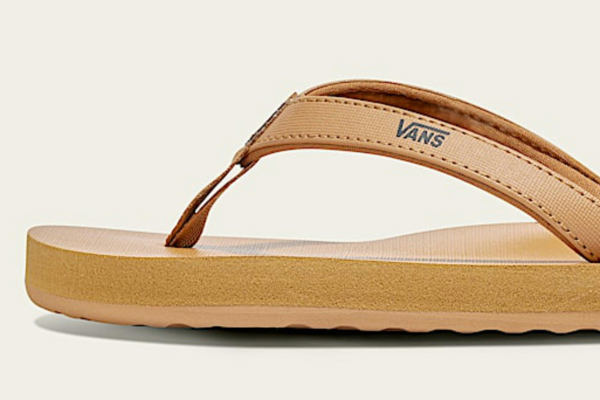 vans flip flops