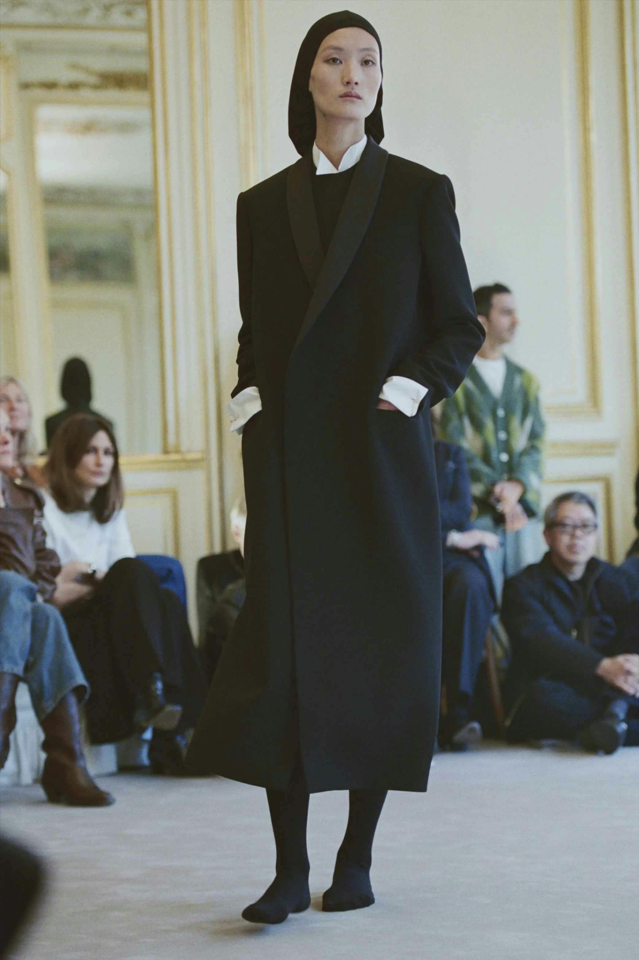 the row fw25 collection runway show