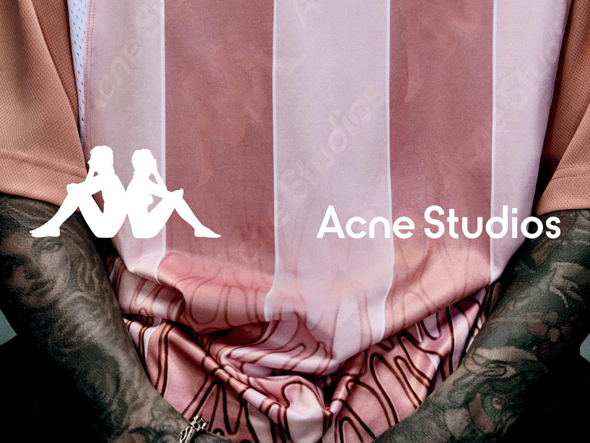 acne studios kappa collaboration announcement fashion news