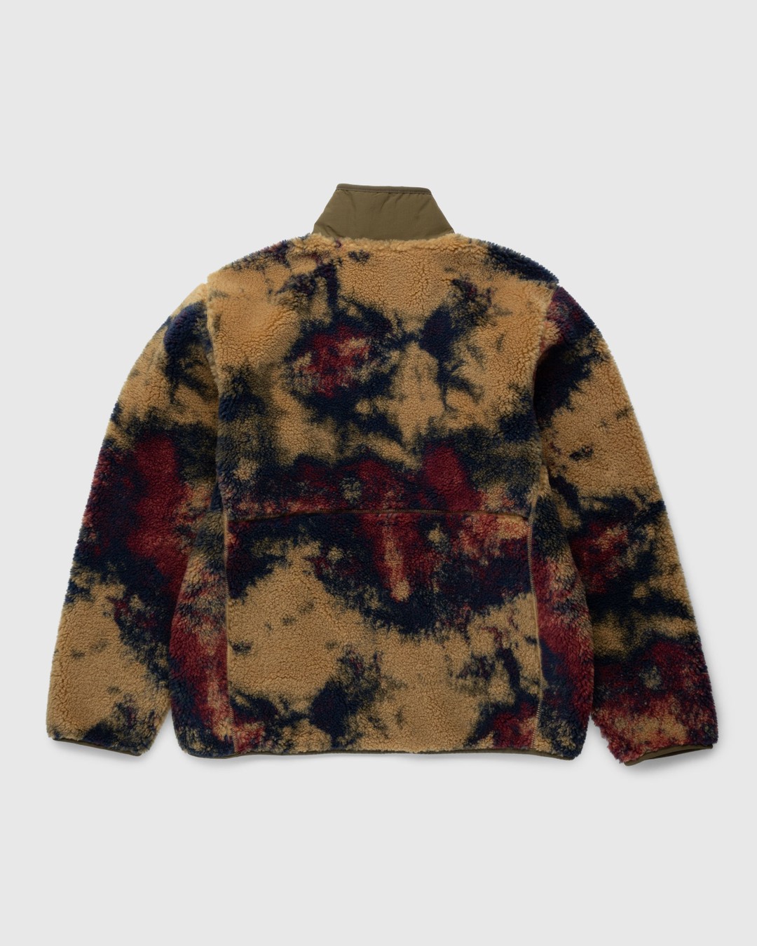 The North Dye Highsnobiety | Shop Tan/Ice Print Extreme Jacquard Antelope Pile Full-Zip Face – Jacket