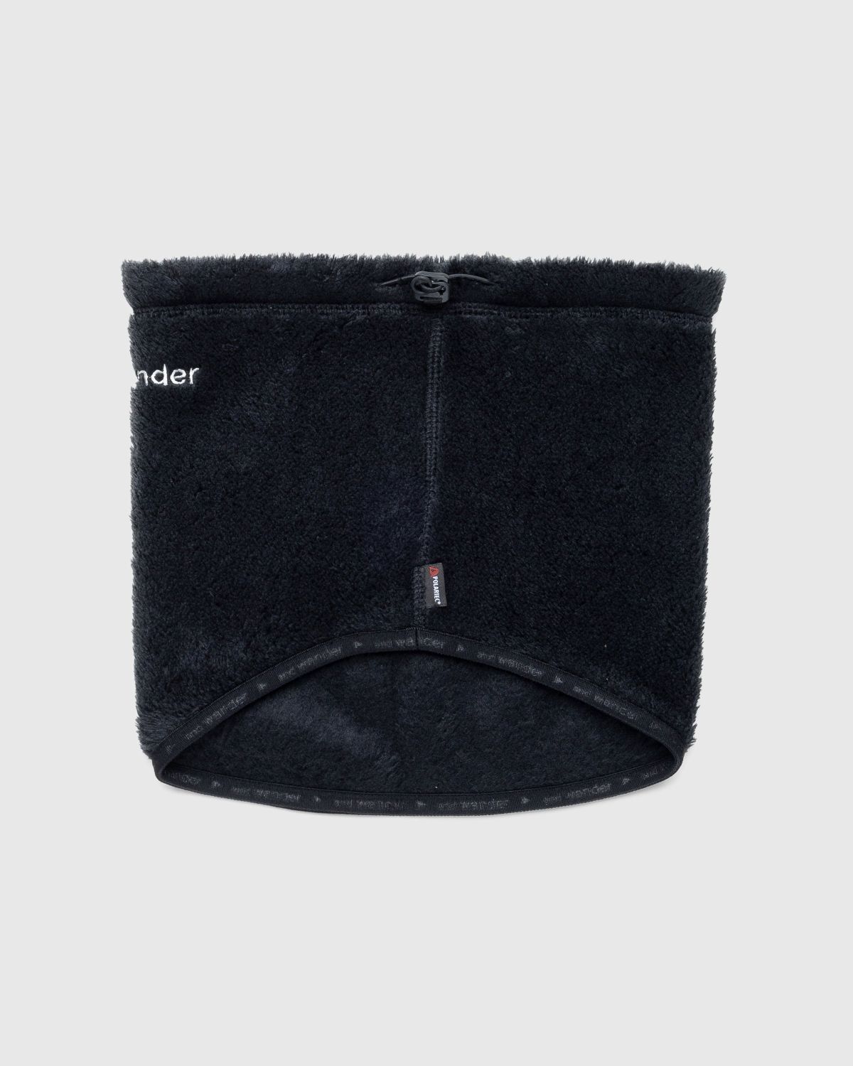 And Wander – High Loft Fleece Neck Warmer Black