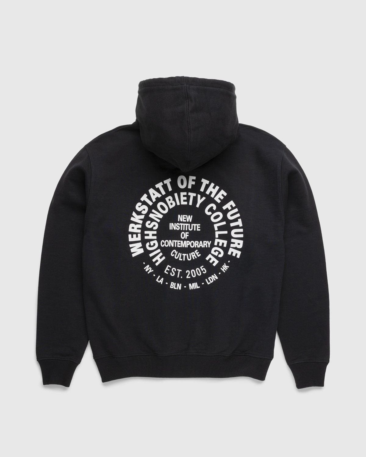 Highsnobiety Culture Hoodie Black Highsnobiety Shop