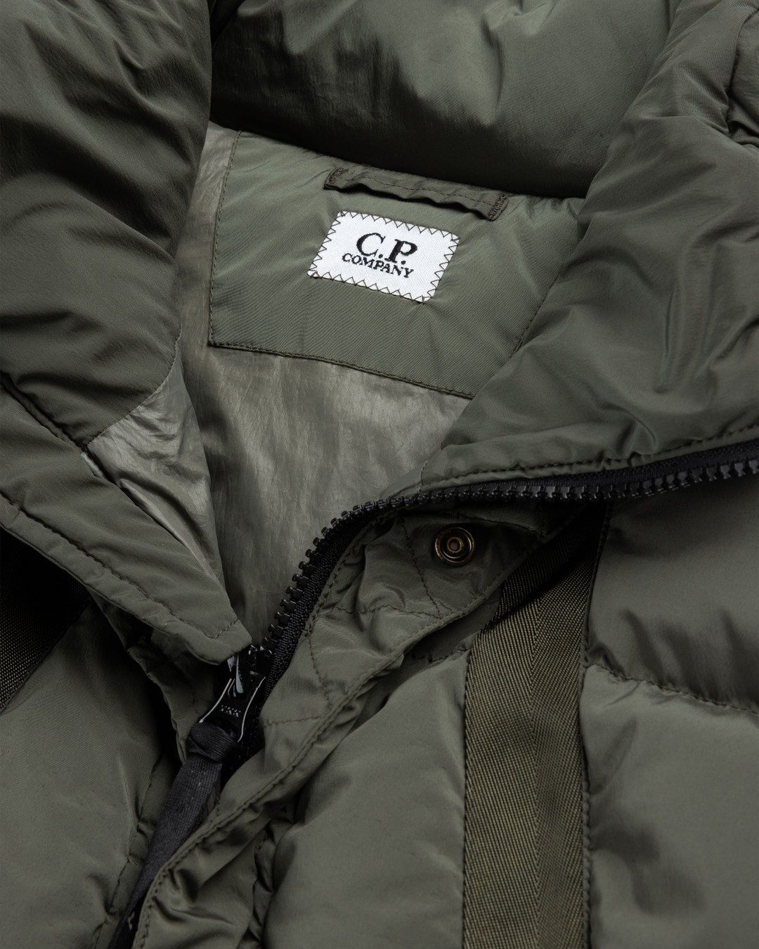 C.P. Company – Padded Nylon Jacket Olive Night