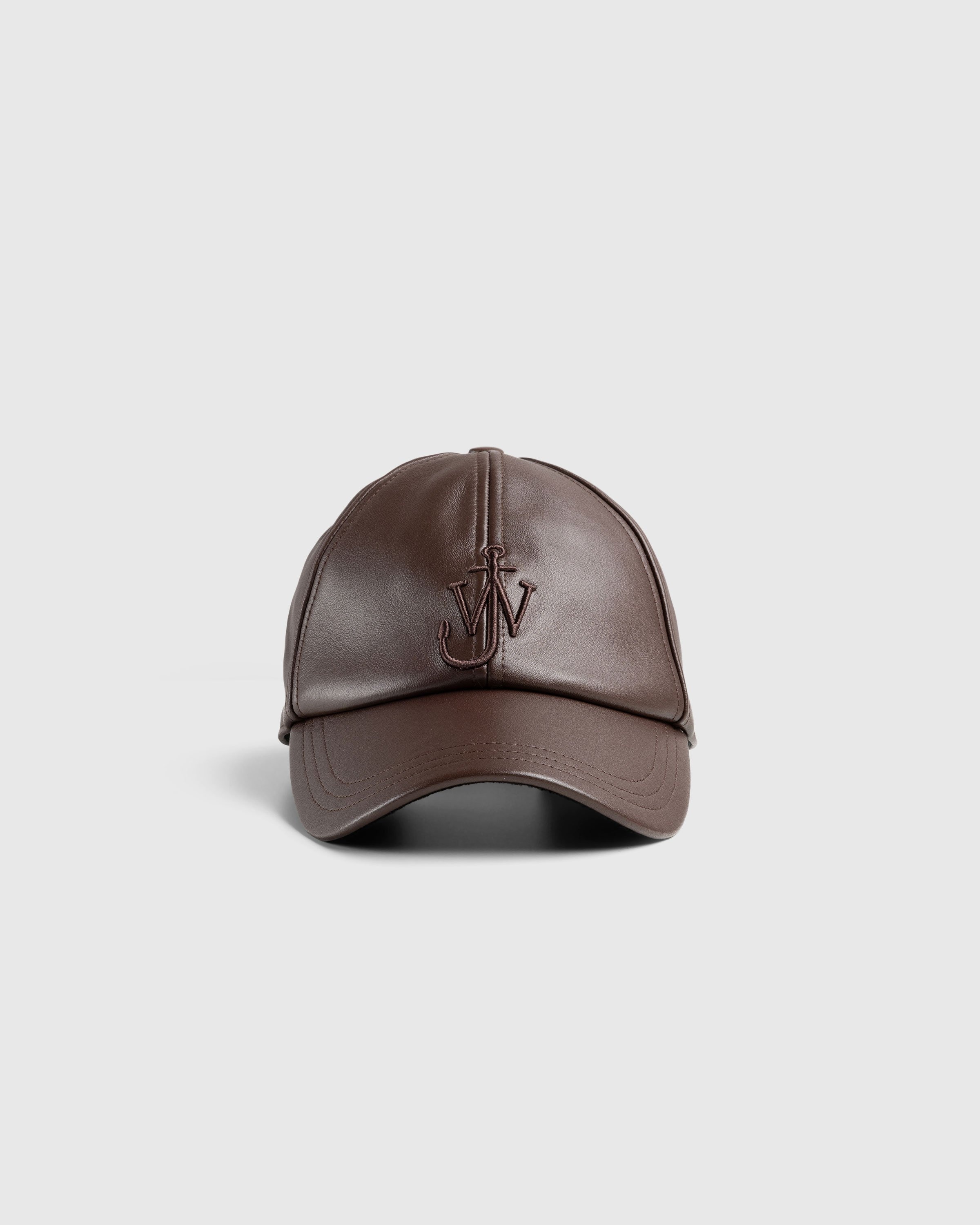 Baseball Cap - J.w.anderson - Leather - Brown