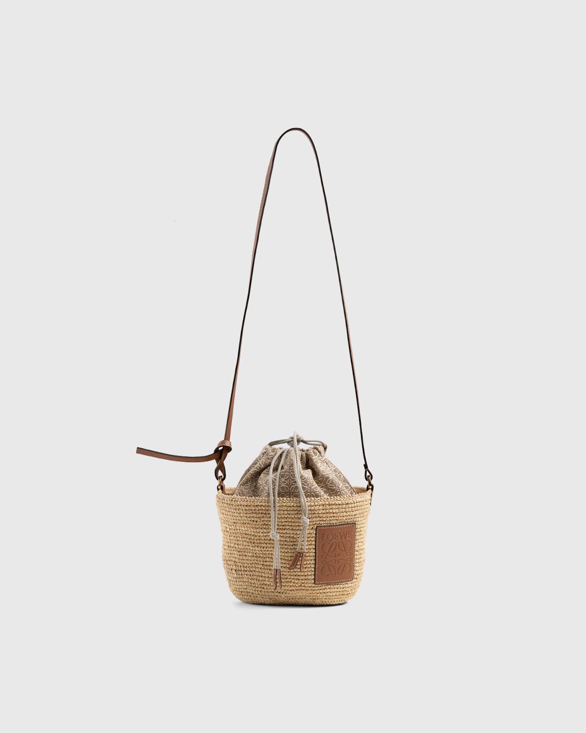 Loewe Raffia Pochette Bag - Neutrals Crossbody Bags, Handbags