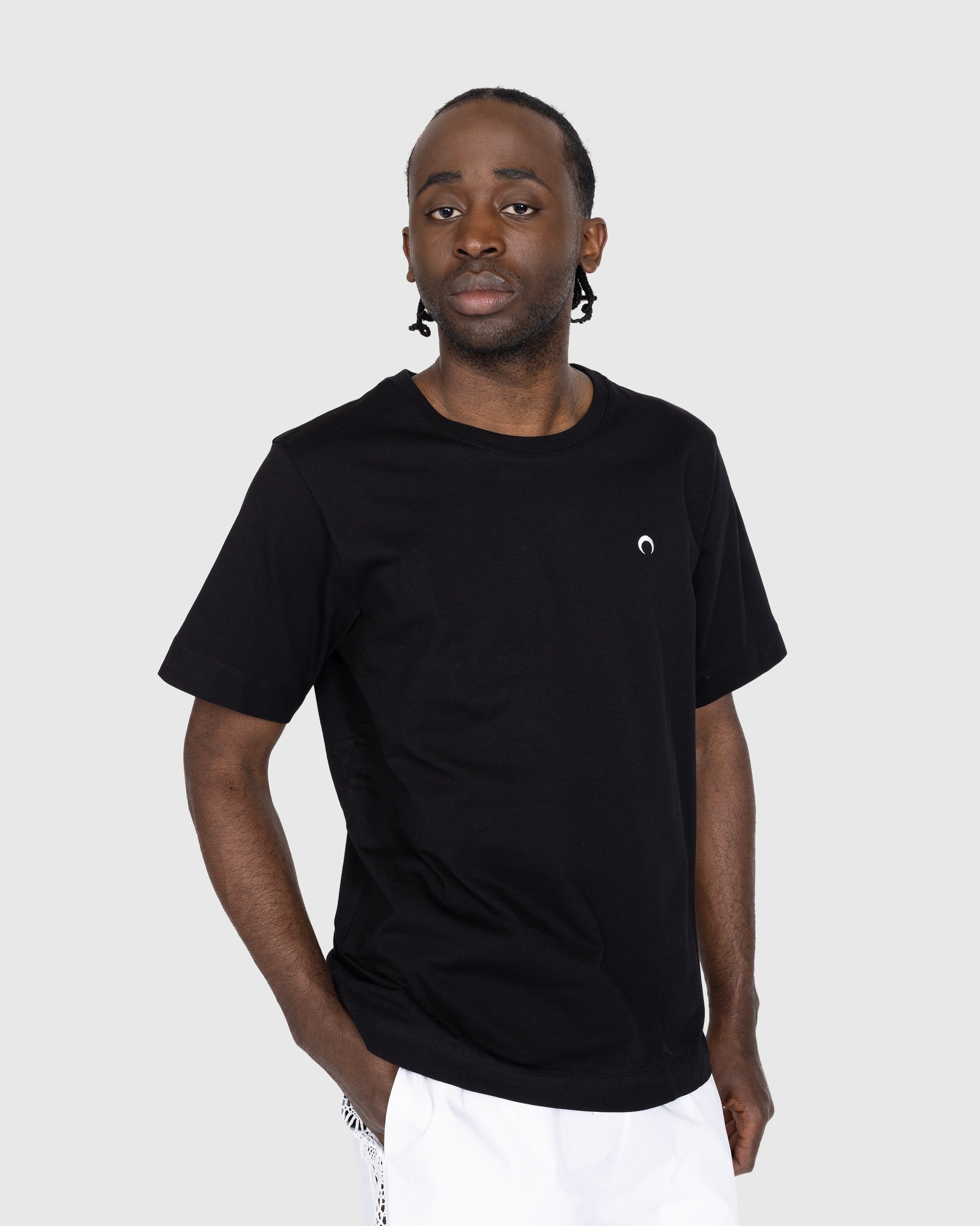 Marine Cotton | Highsnobiety Black Regular T-Shirt – Serre Shop Organic