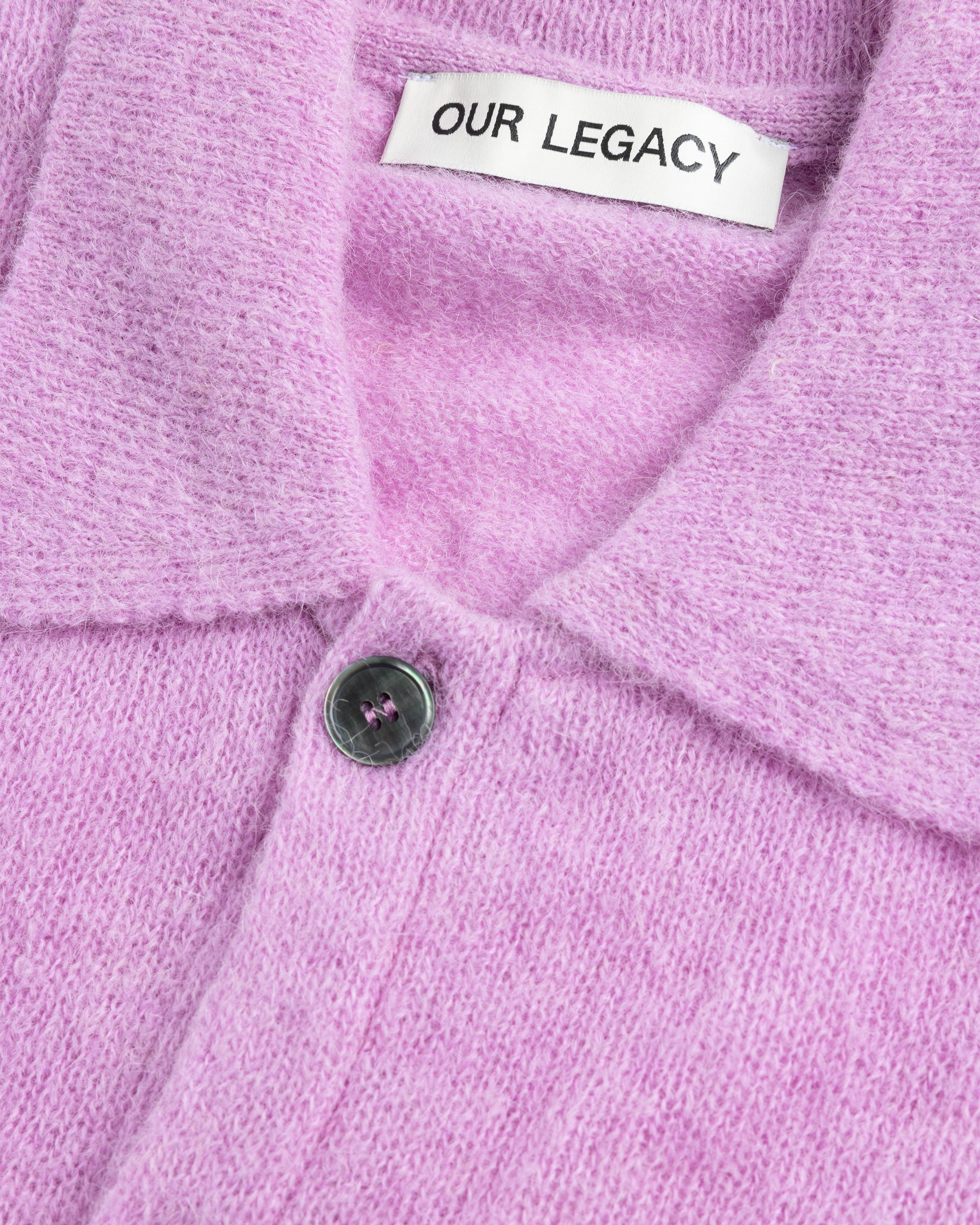 Our Legacy – Evening Polo Candyfloss Fuzzy Alpaca | Highsnobiety Shop