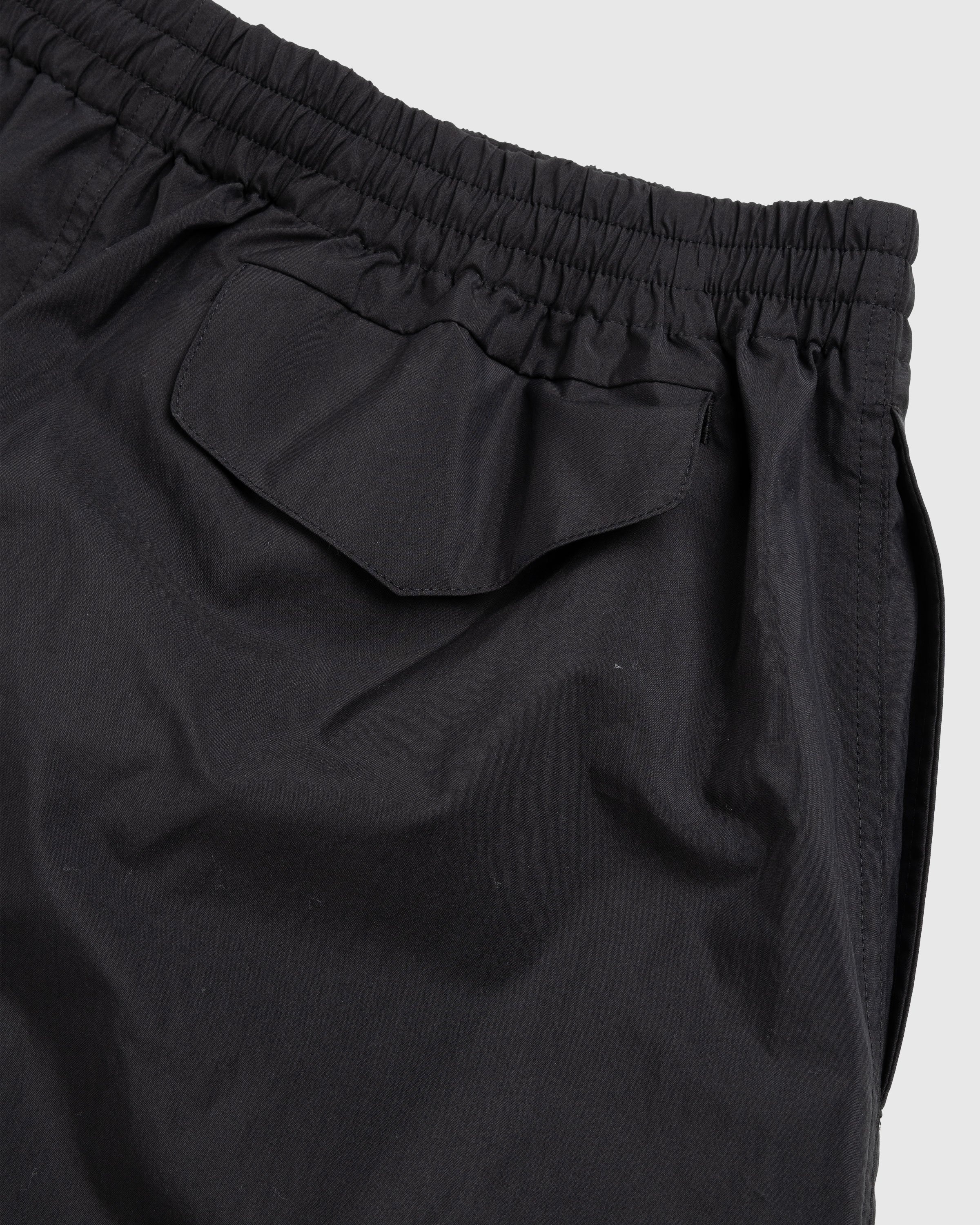 Auralee – Washed Cotton Nylon Weather Easy Shorts Black