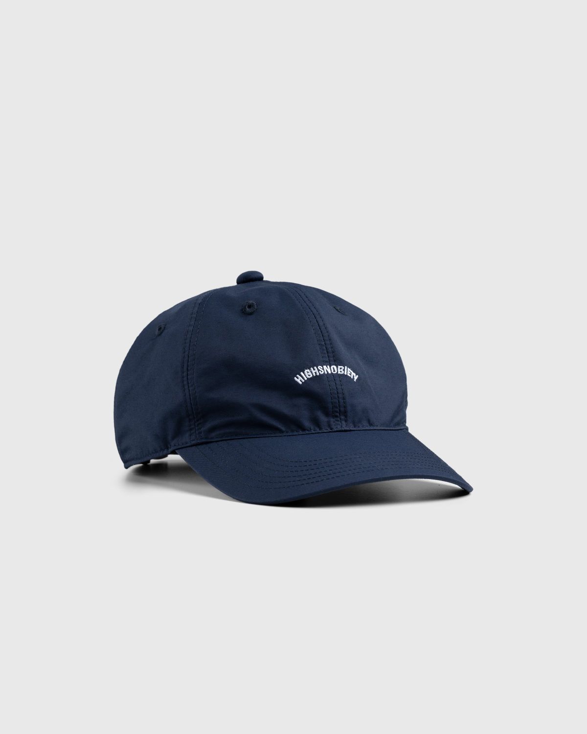 Highsnobiety – Brushed Nylon Logo Cap Dark Blue | Highsnobiety Shop