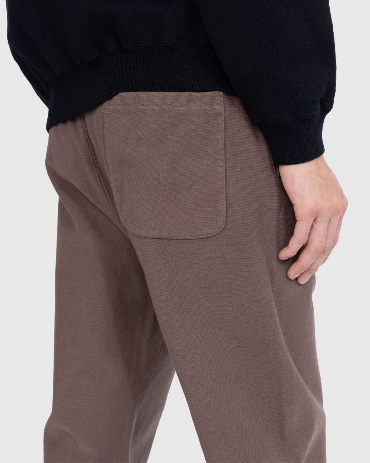 Auralee – Super Milled Sweat Pants Brown