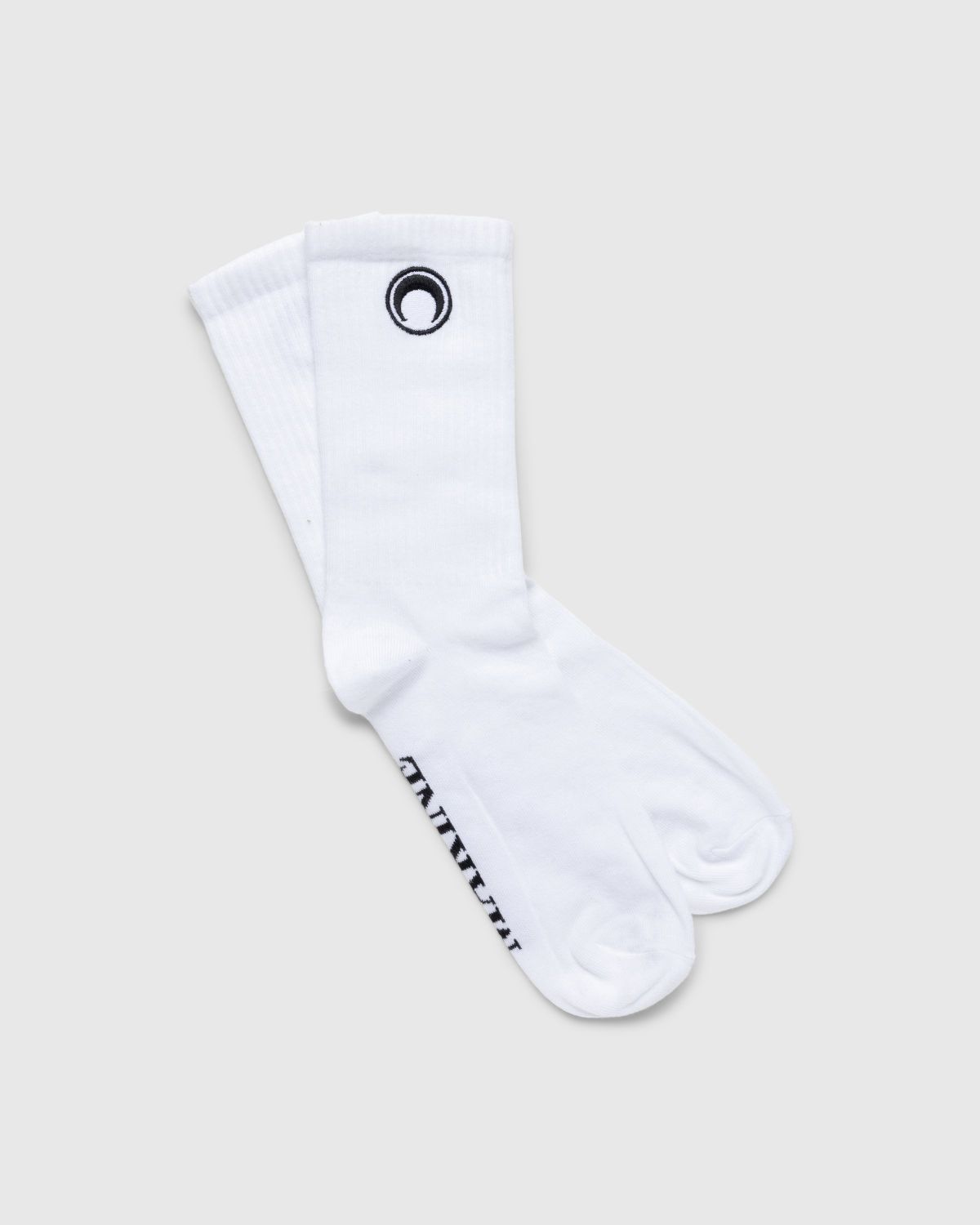 Marine Serre – Embroidered Olympic Socks White | Highsnobiety Shop