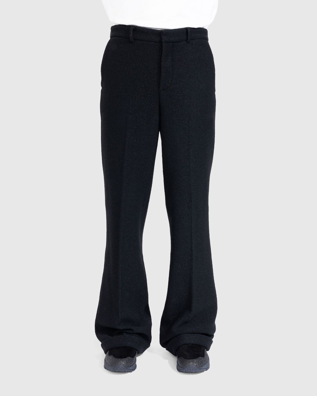 Trussardi – Boucle Jersey Trousers Black | Highsnobiety Shop