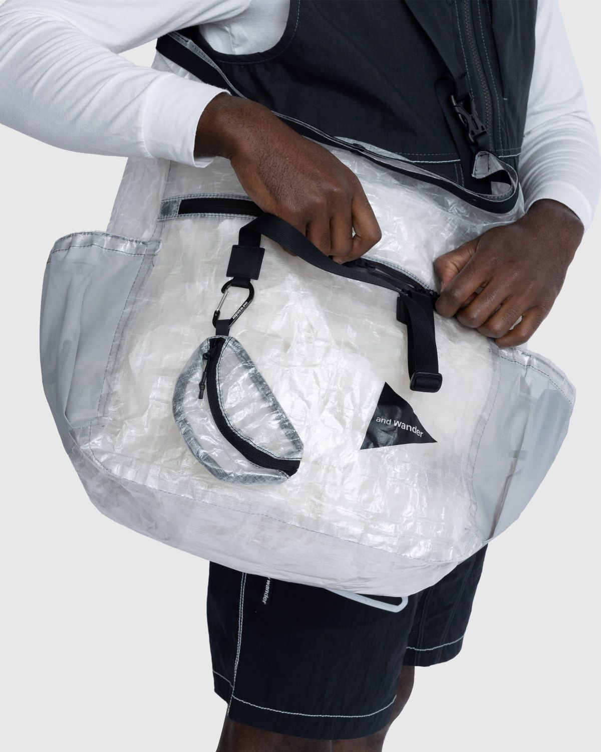 And Wander – Dyneema 3Way Tote Bag Off White