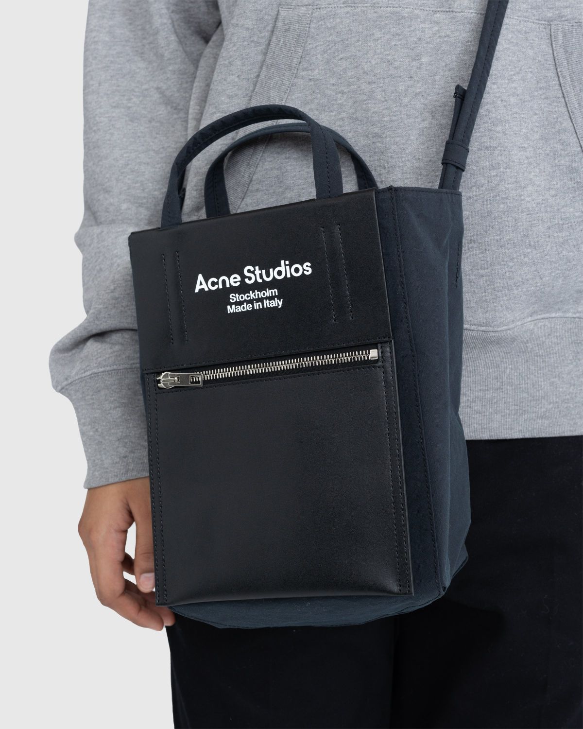 Acne Studios – Papery Nylon Tote Bag Black | Highsnobiety Shop