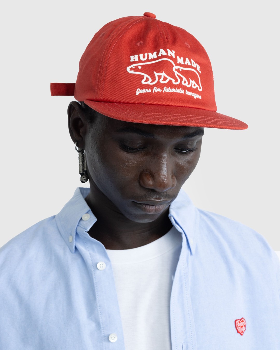 Human Made – 5 PANEL CAP #2 Red | Highsnobiety Shop
