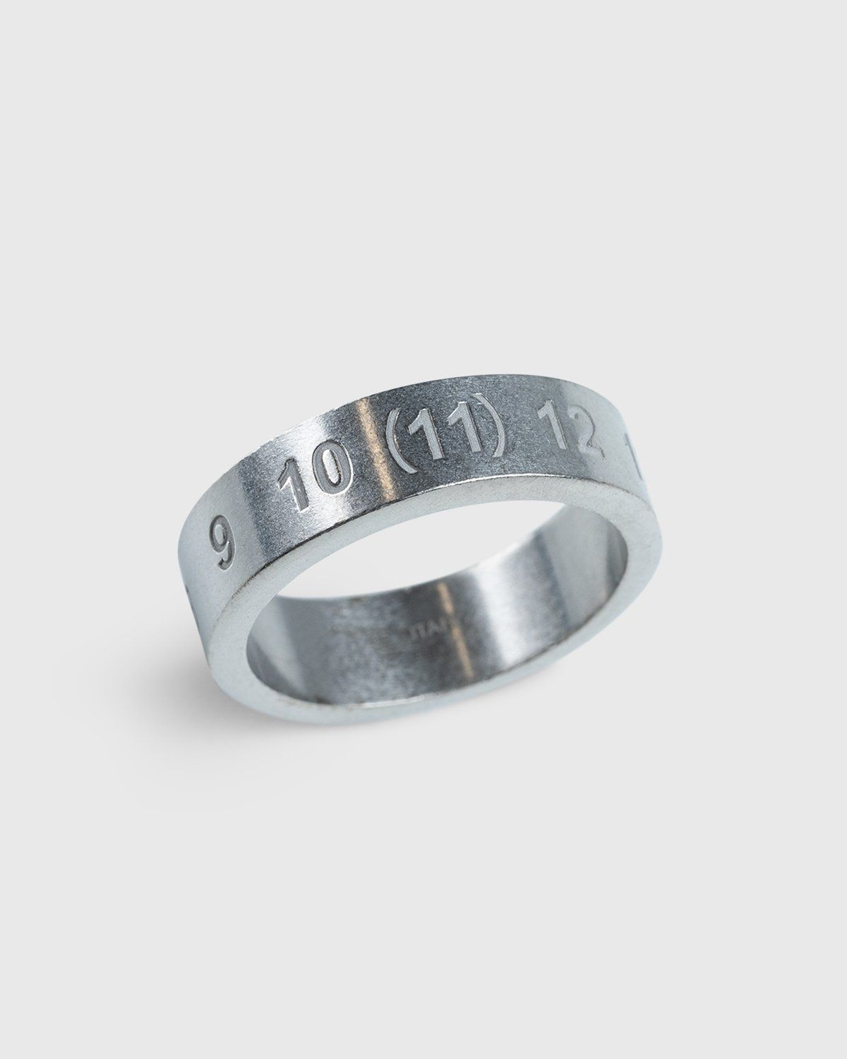 Maison Margiela Silver Logo Ring