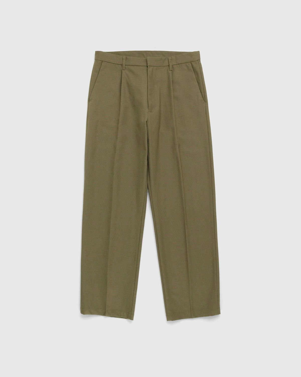 Highsnobiety – Heavy Wool Dress Pants Light Brown | Highsnobiety Shop