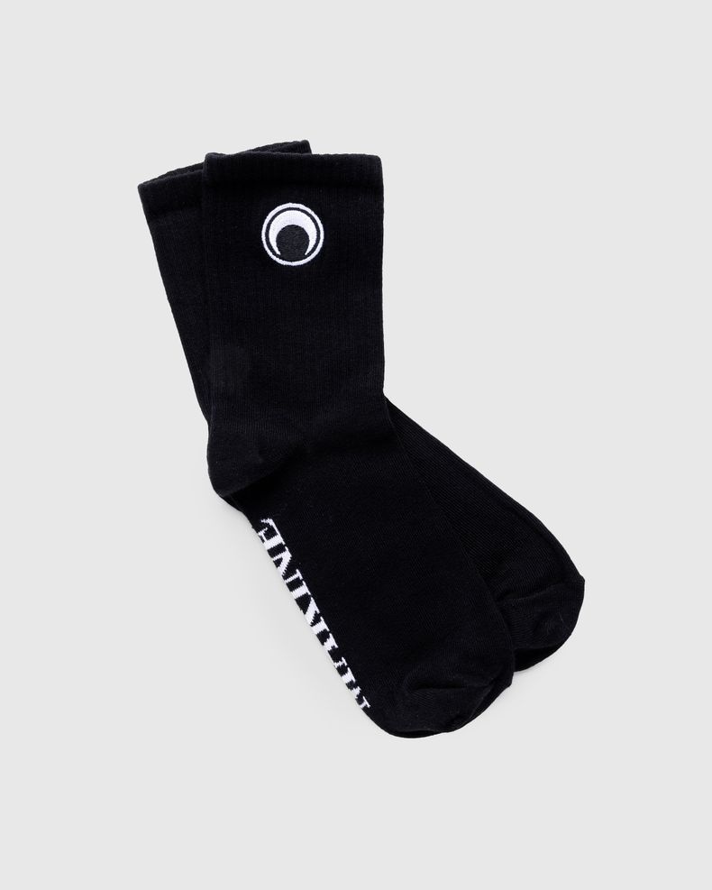 Patta Script Logo Sport Socks 2-Pack (Black)