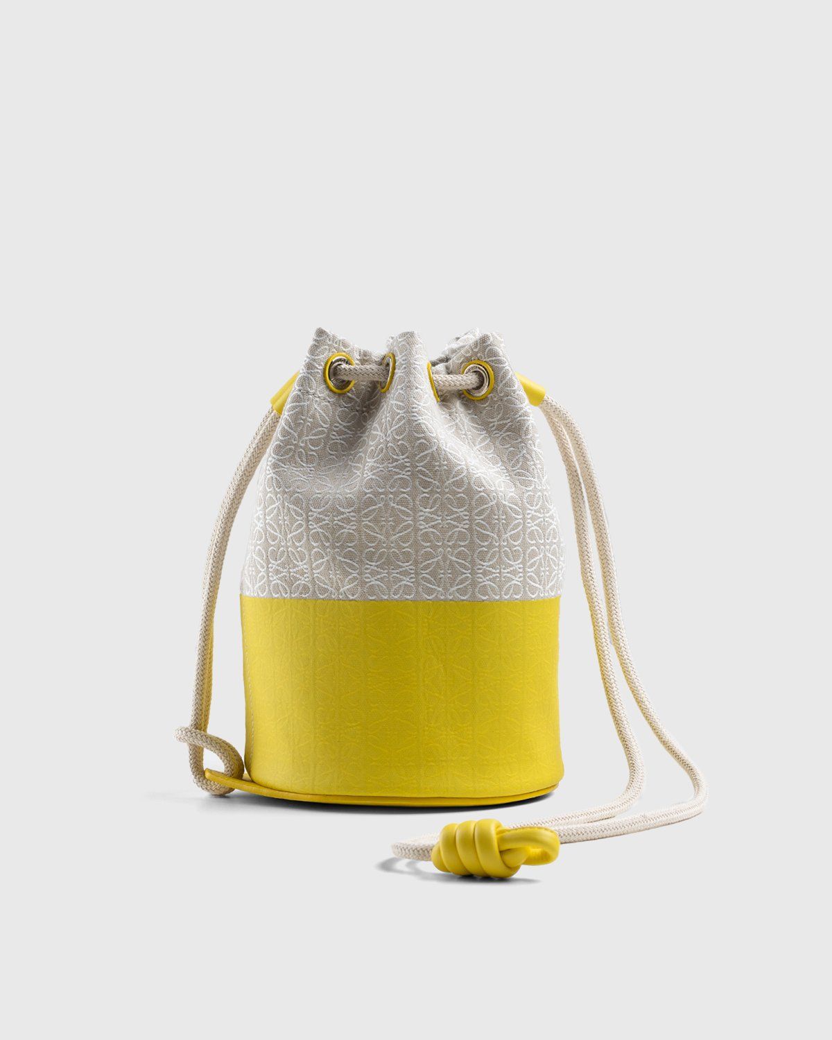 Loewe Paula's IBIZA- Sailor Canvas Bucket Bag- Woman- Uni - Yellow