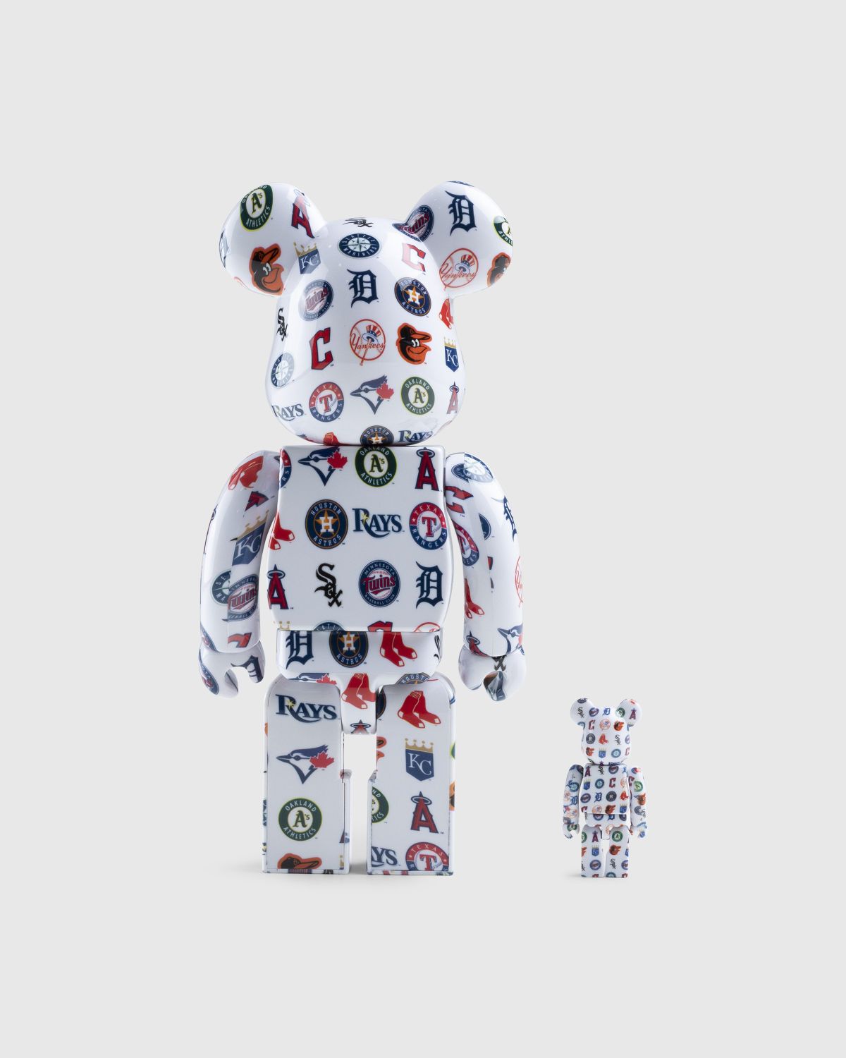 Medicom – Be@rbrick MLB American League 100% & 400% Set Multi