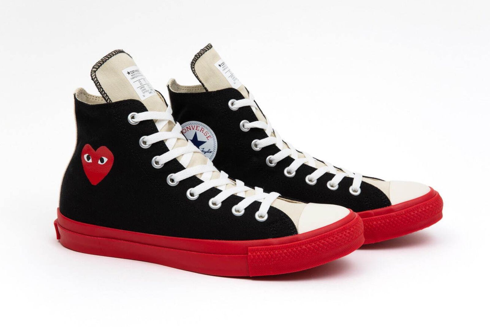 CdG Play Drop Collab Sneakers: Release Date
