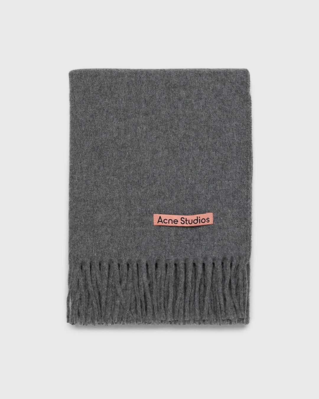 Acne Studios – Canada Narrow Scarf Grey Melange | Highsnobiety Shop