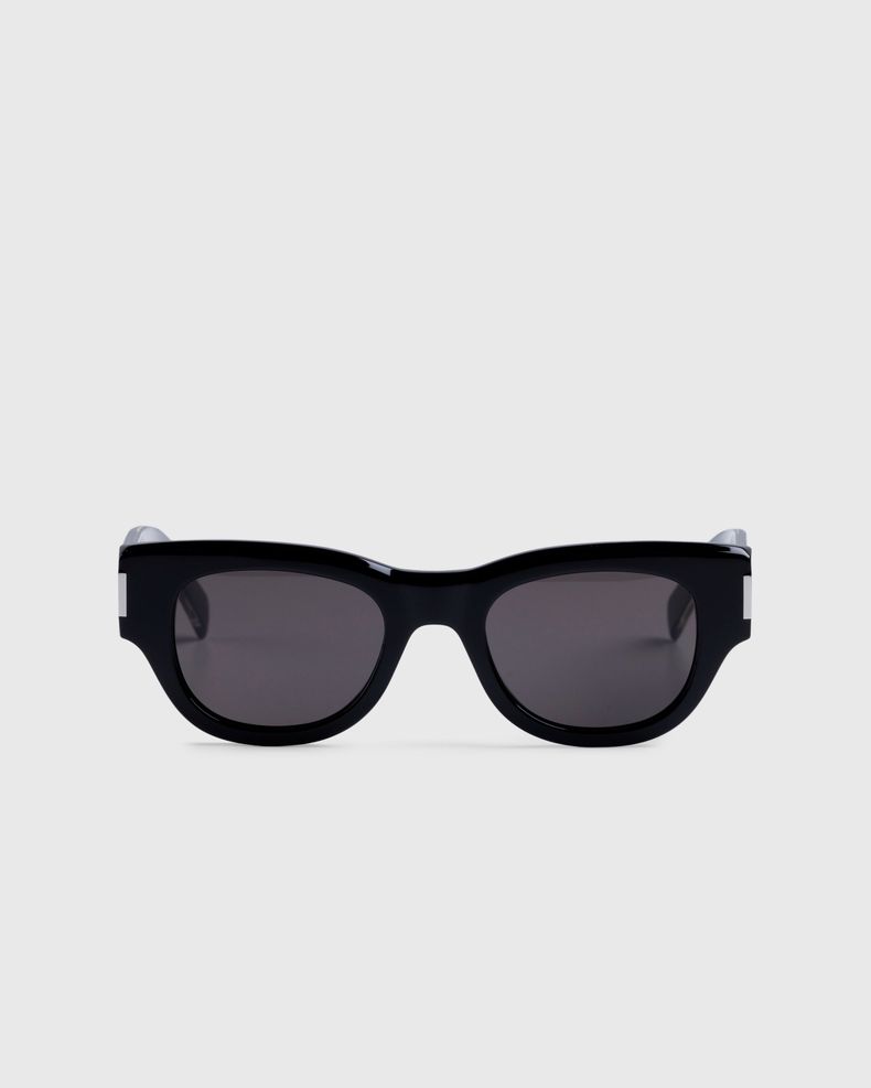 Bottega Veneta – Classic Square Sunglasses White/White/Grey ...