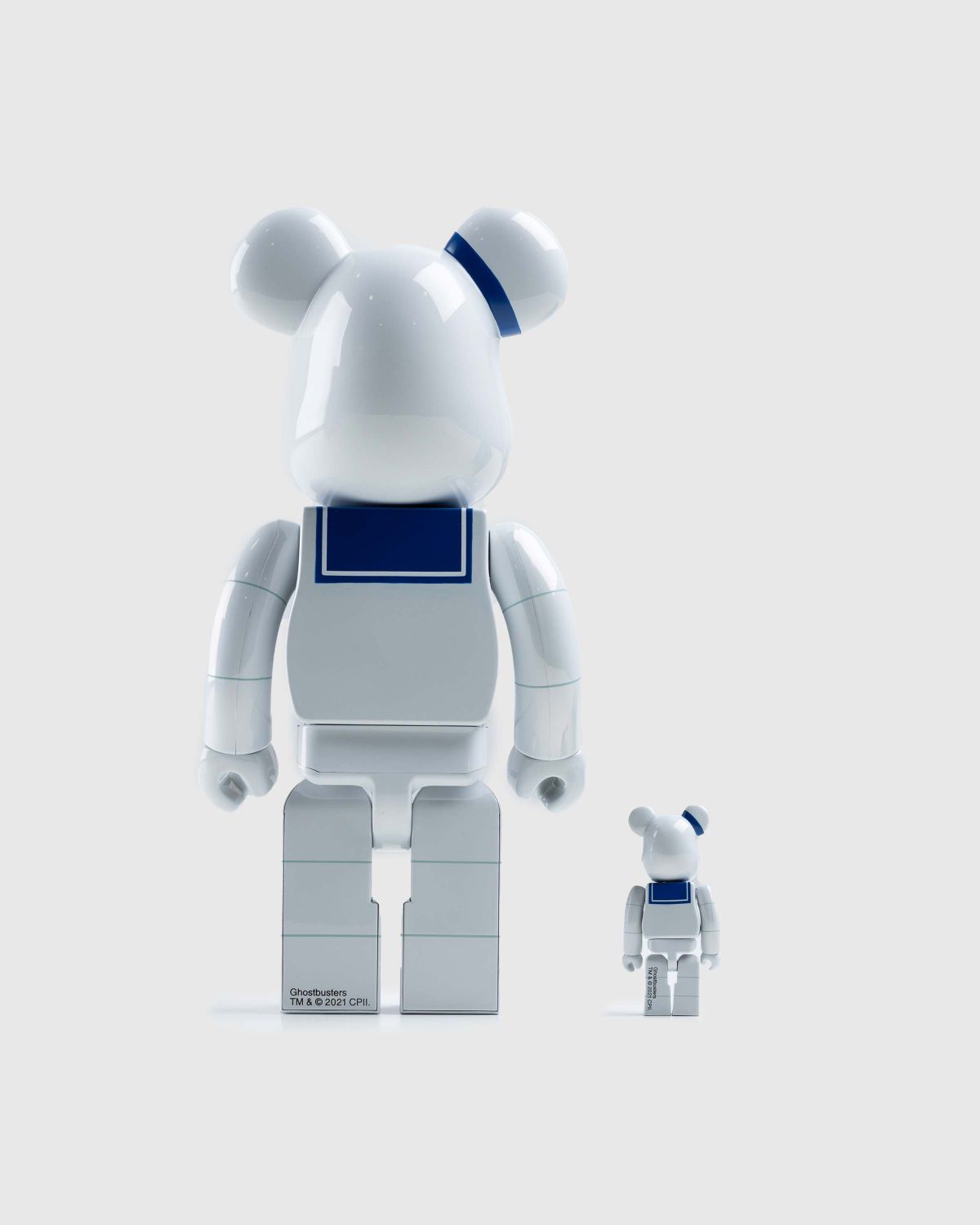 Medicom – BE@RBRICK STAY PUFT MARSHMALLOW MAN WHITE CHROME Ver