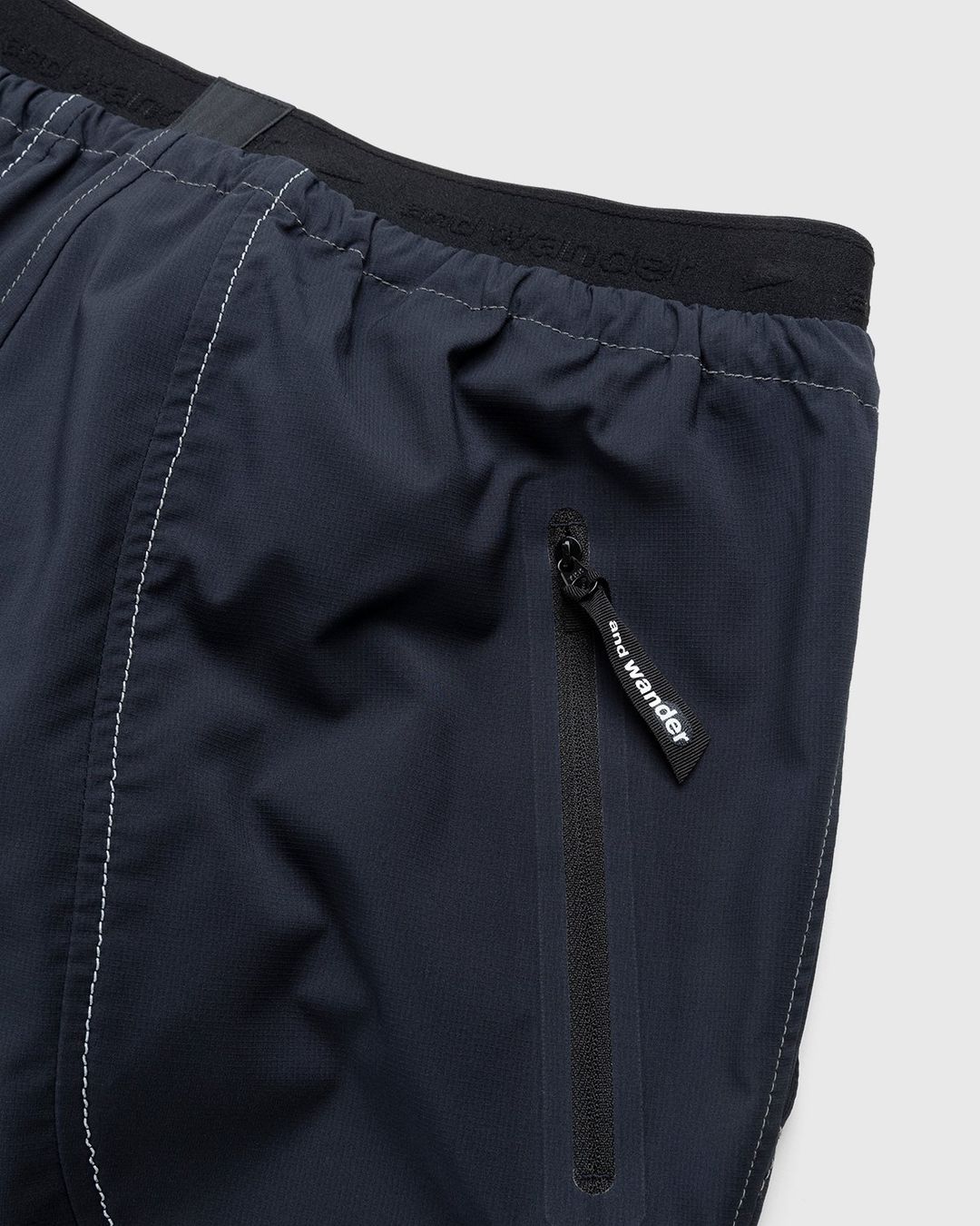 And Wander – Light Rip Pants Navy | Highsnobiety Shop