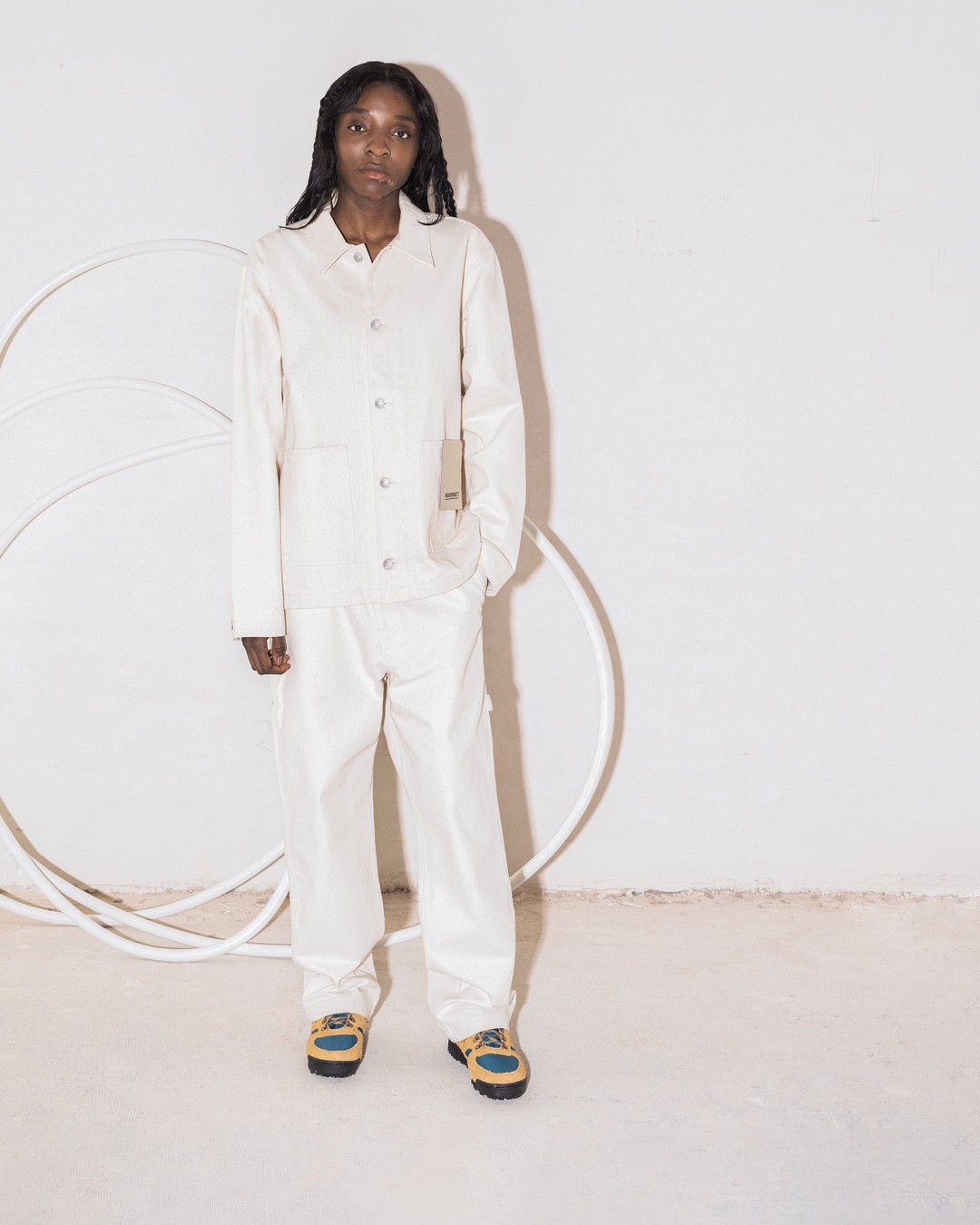Highsnobiety – Cotton Drill Trouser Natural
