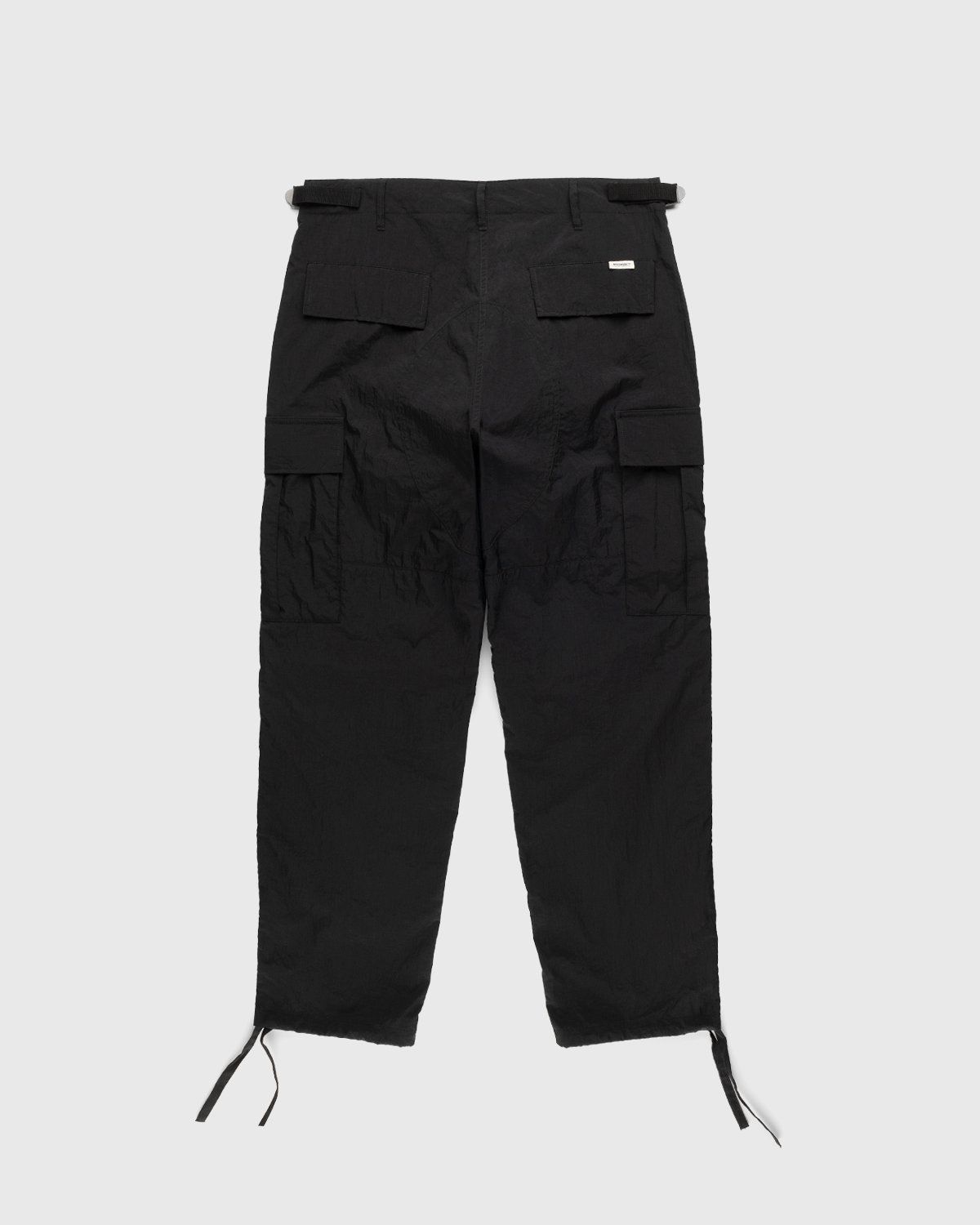 Highsnobiety – Water-Resistant Ripstop Cargo Pants Black