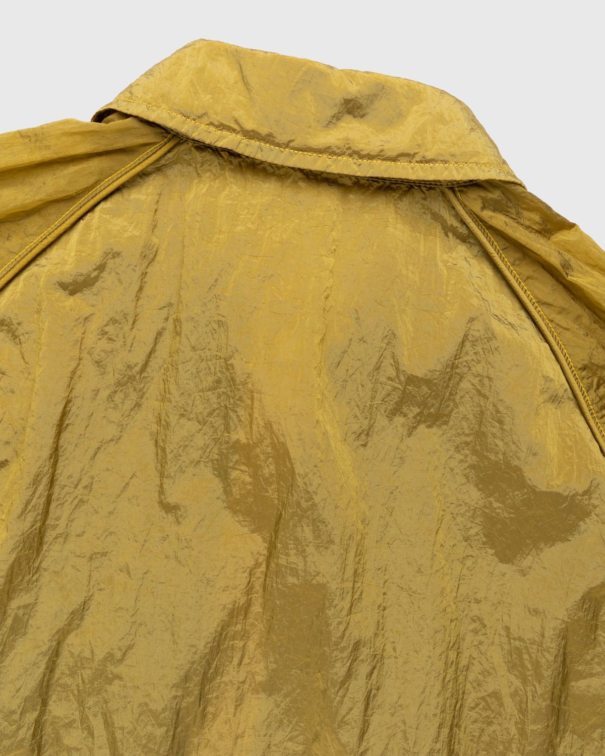 Stone island nylon hot sale metal overshirt yellow