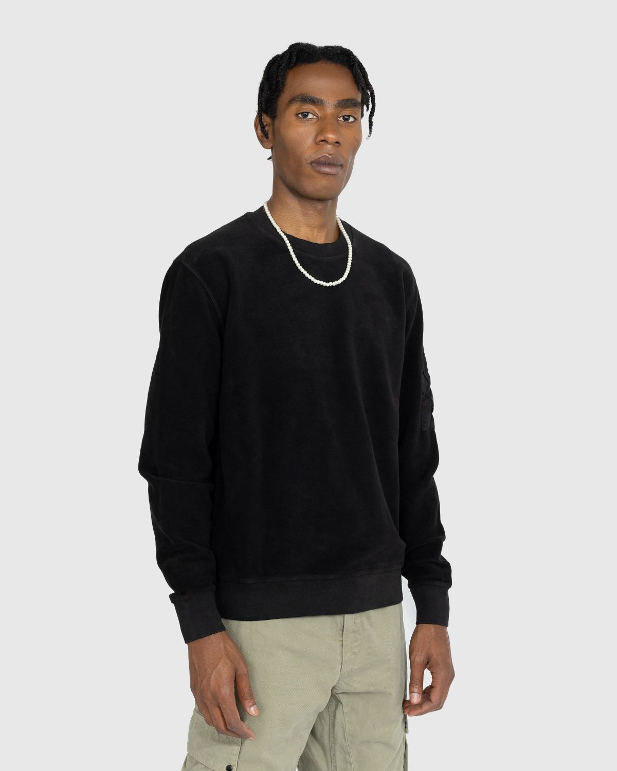 Lens crew sales neck sweatshirt