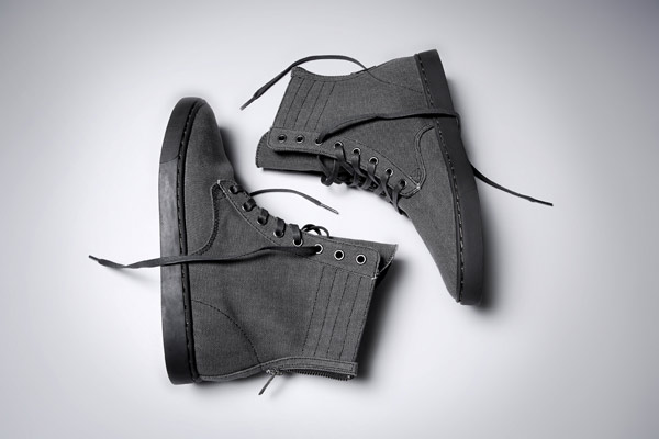 KR3W Footwear - Grey Canvas Series