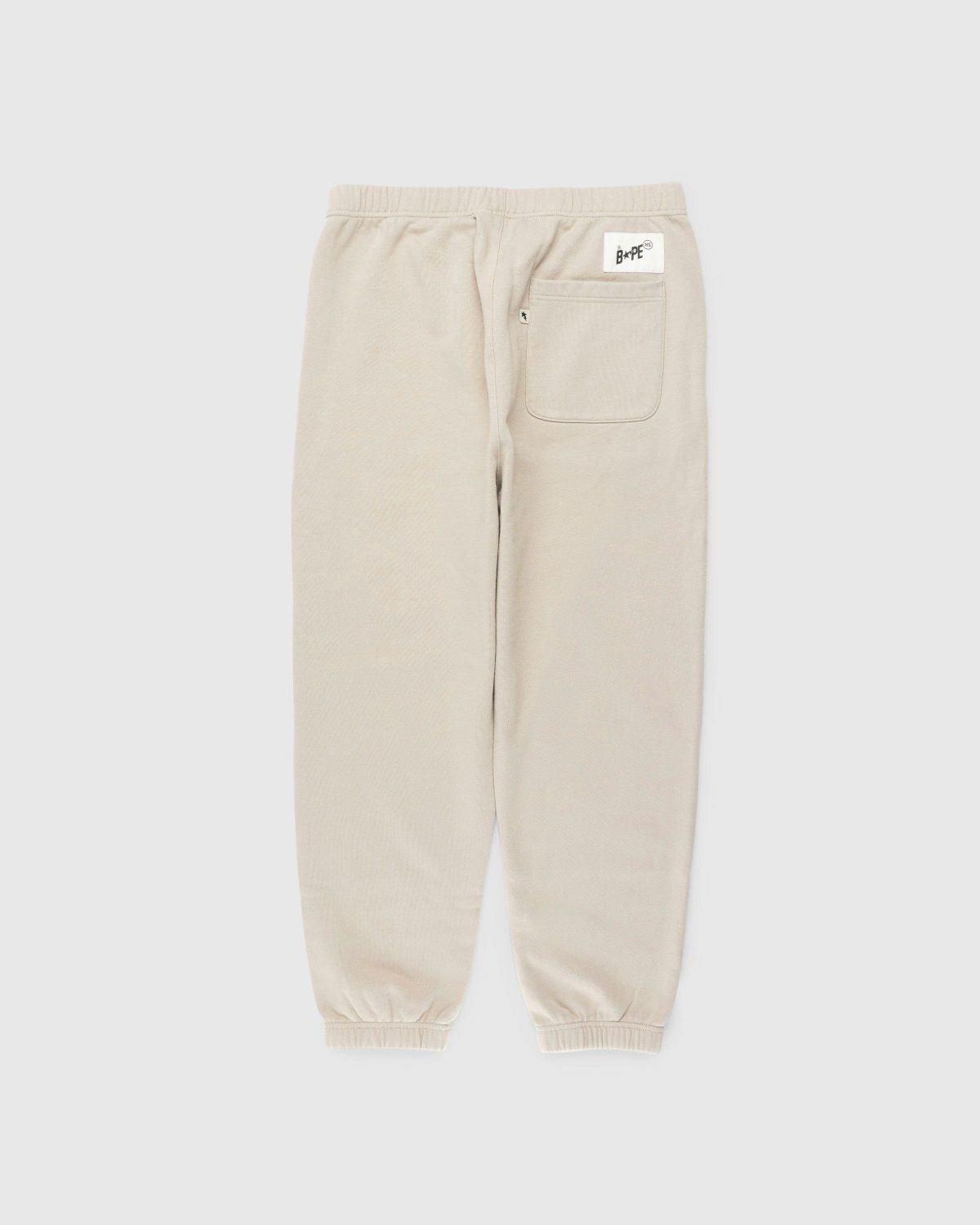 BAPE x Highsnobiety – Heavy Washed Sweat Pants Beige